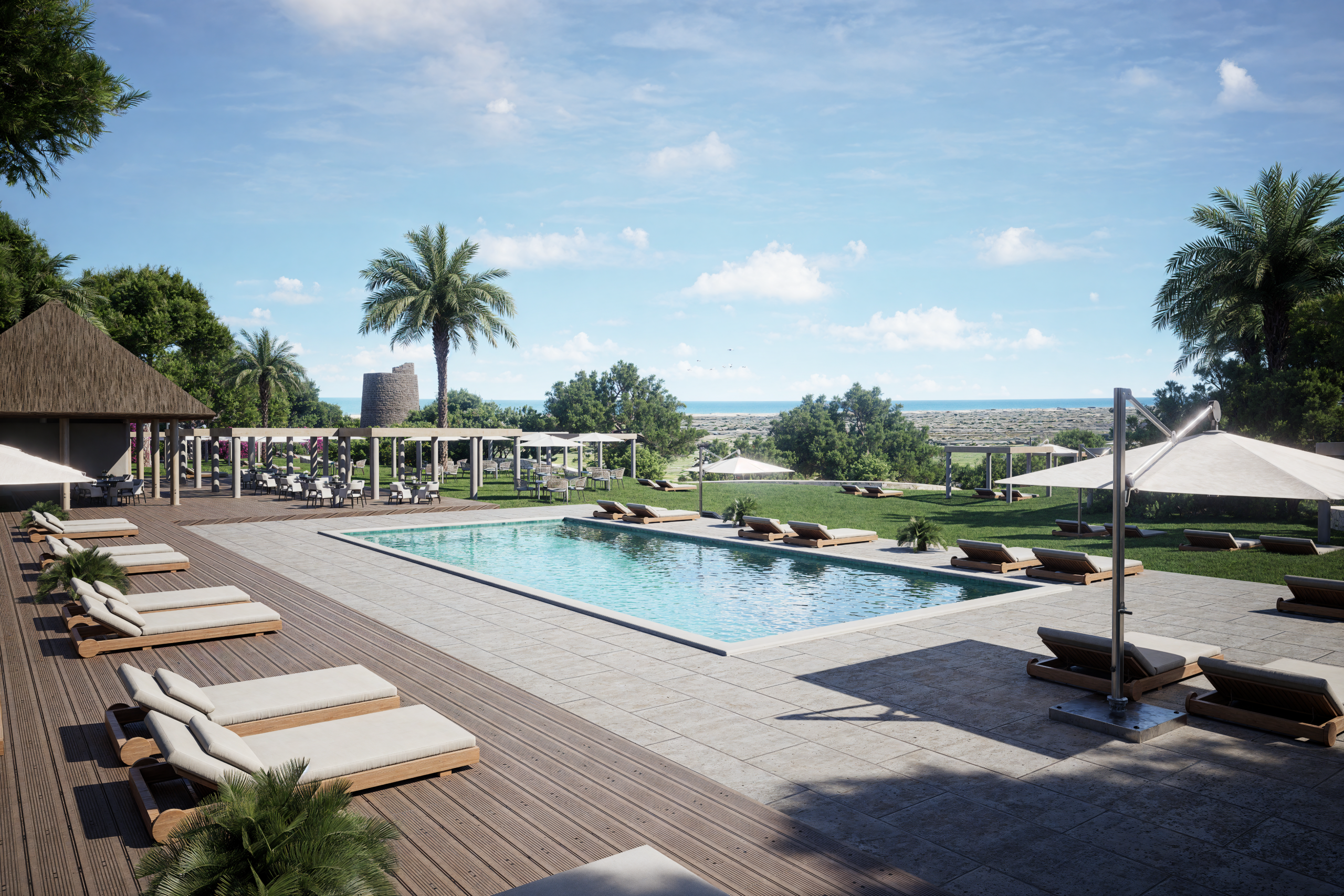 Exclusive villa in a natural coastal setting