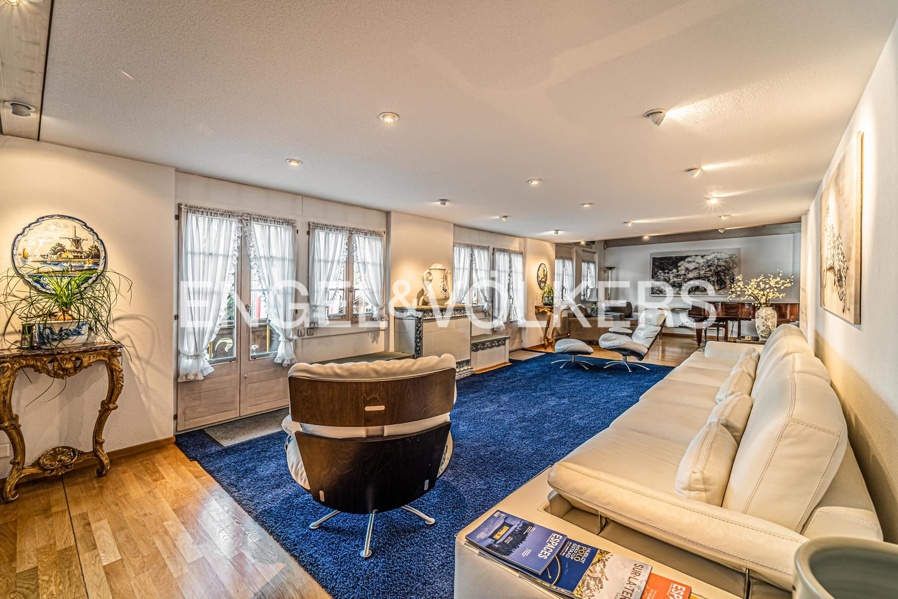 Spacious Penthouse in the Center of Gstaad