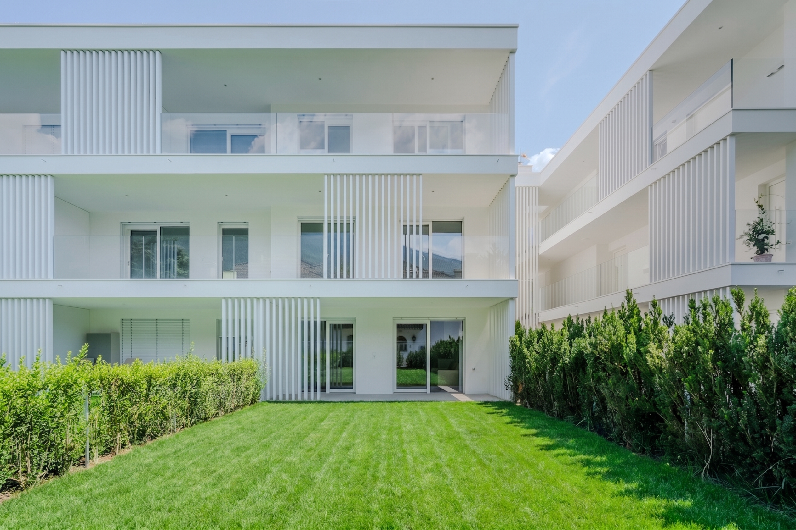 Top geschnittene Einzimmerwohnung mit Garten