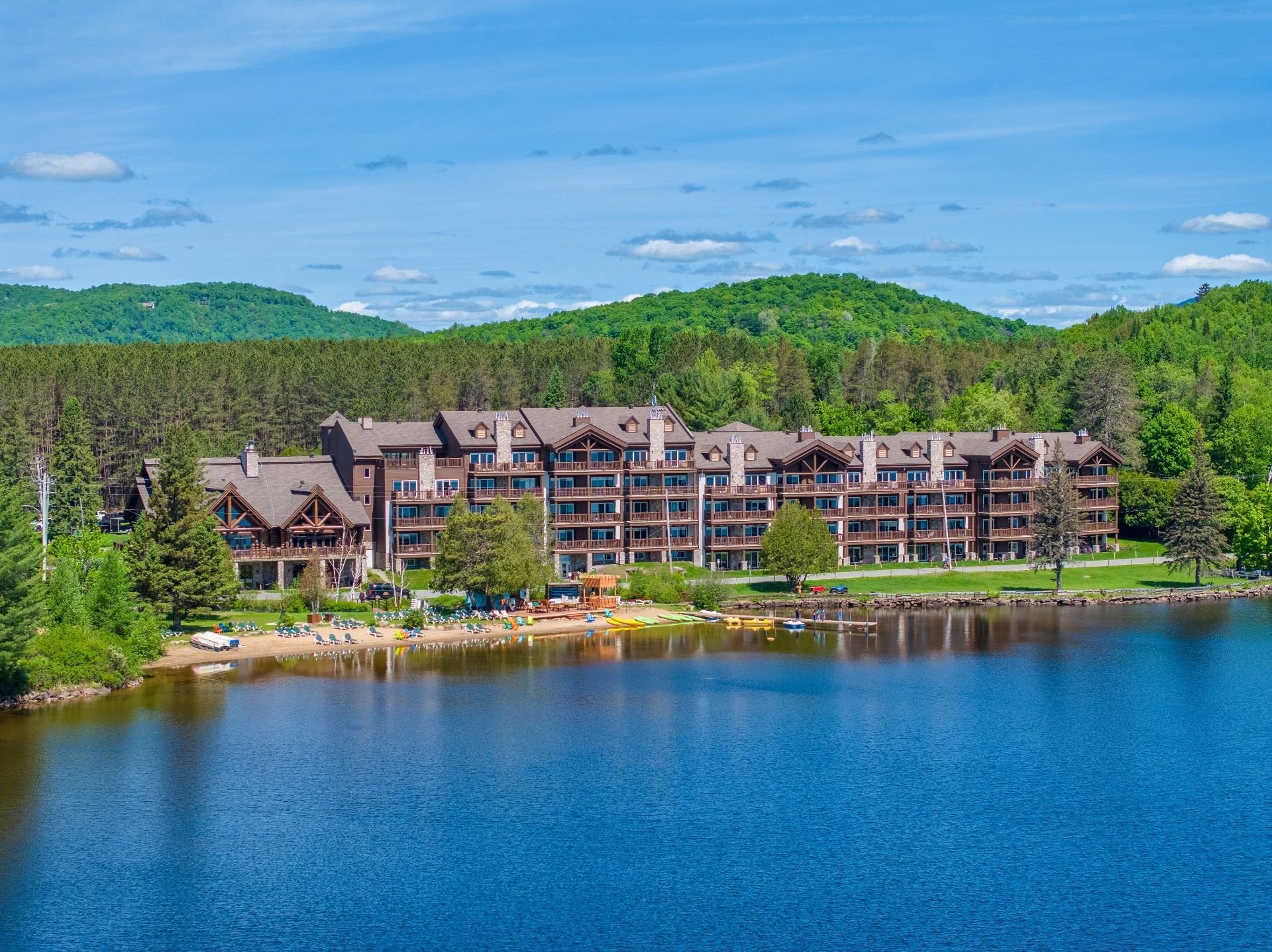 Waterfront condo hotel