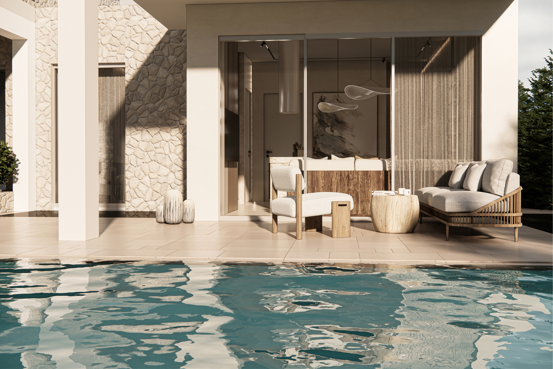 Beachfront Villa Under Construction in Kriopigi