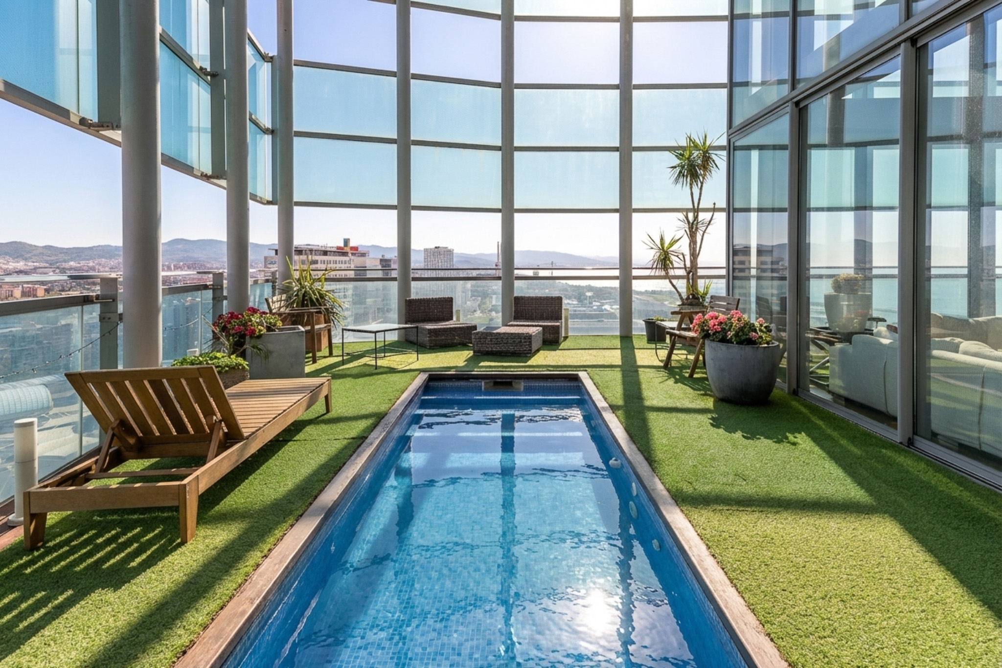Amazing penthouse duplex by the sea