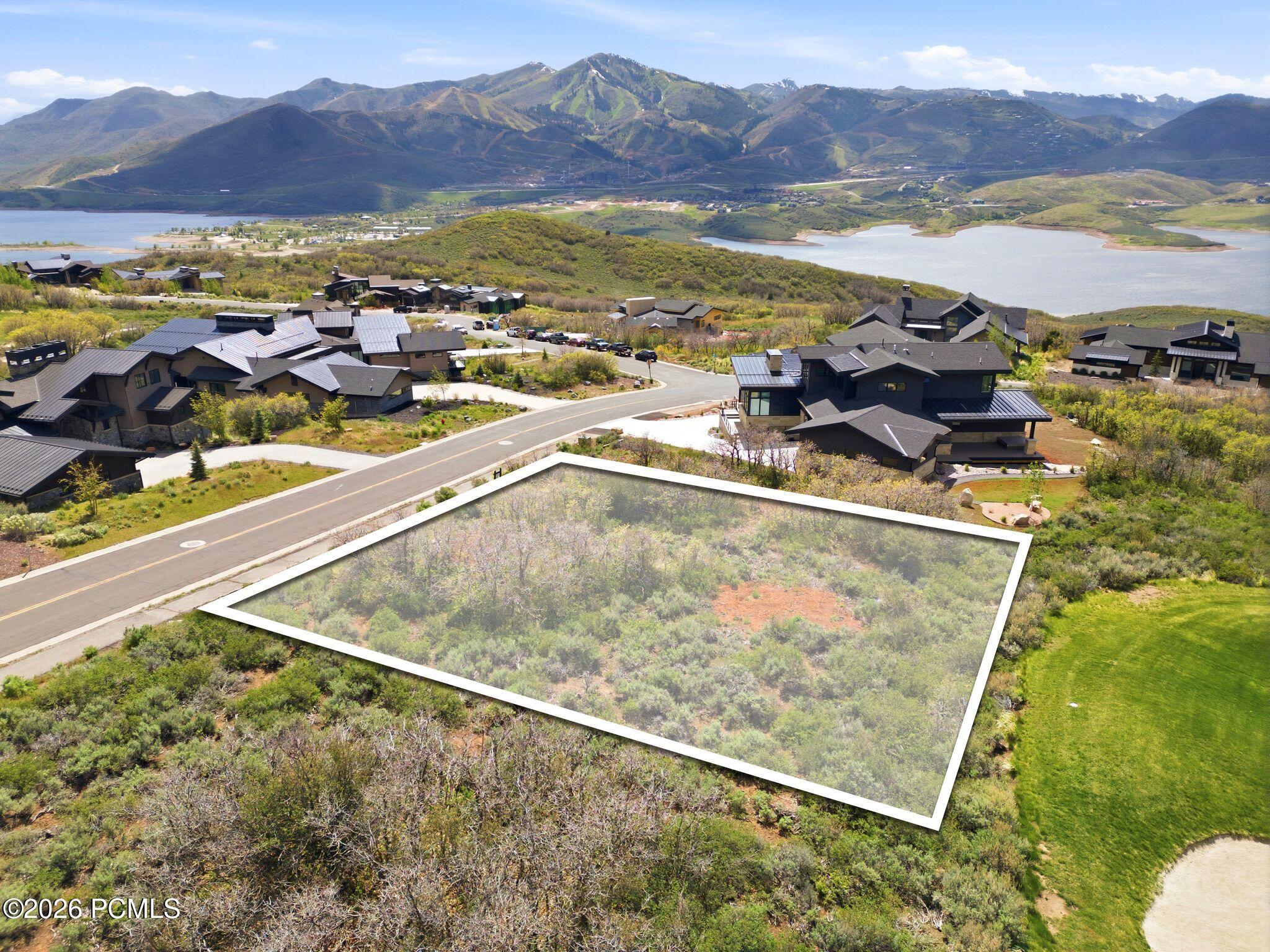 Homesite High Above the Jordanelle in Hideout Canyon