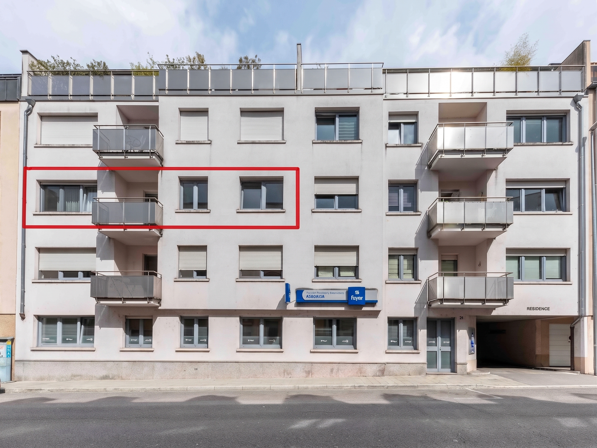Helle Wohnung im Zentrum von Bonneweg