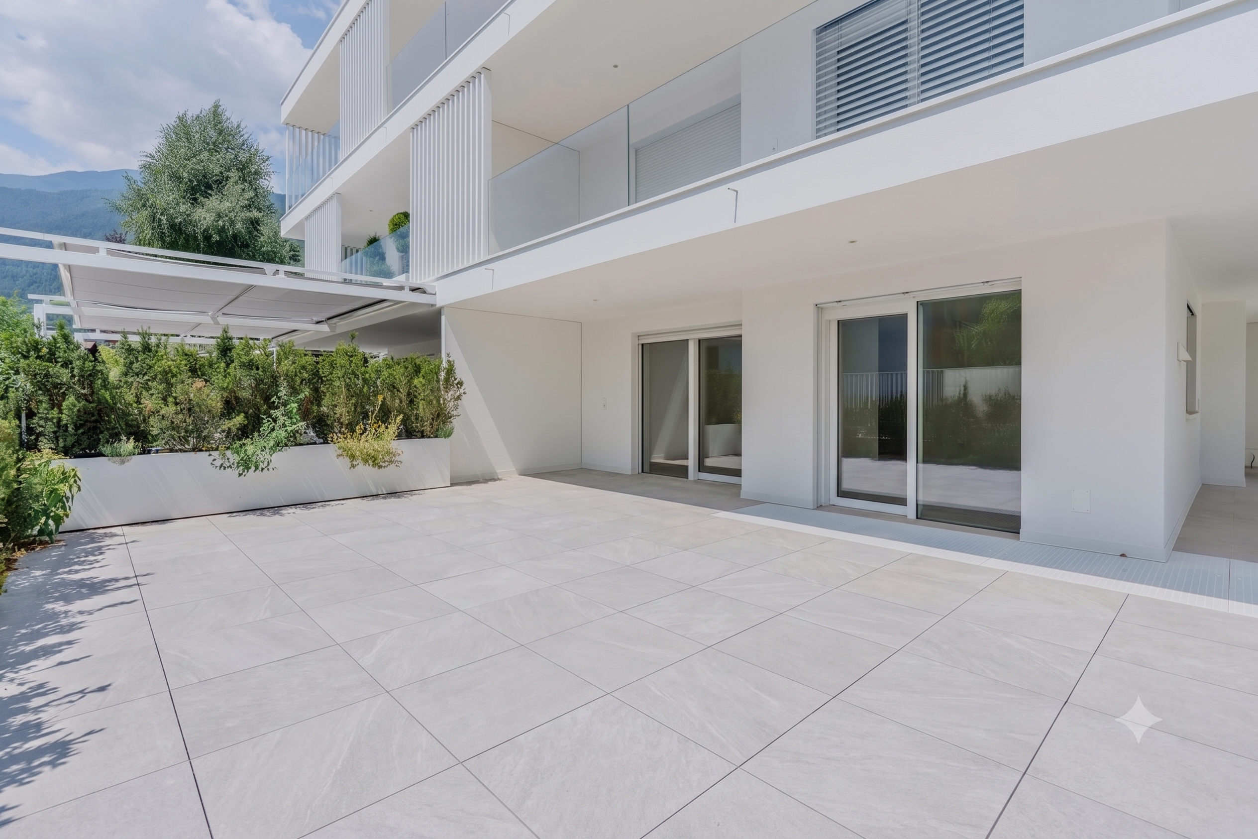 Bright new-build 3-room apartment with terrace and private garden