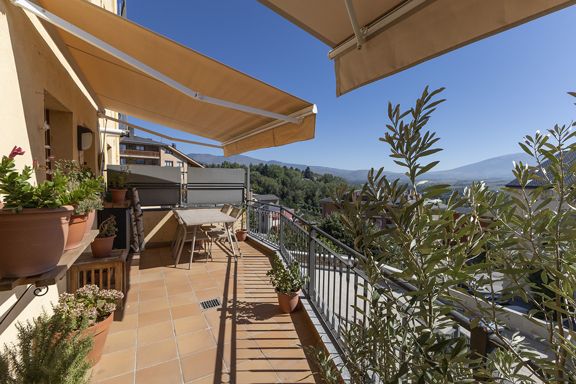 Piso con gran terraza en Puigcerdà centro