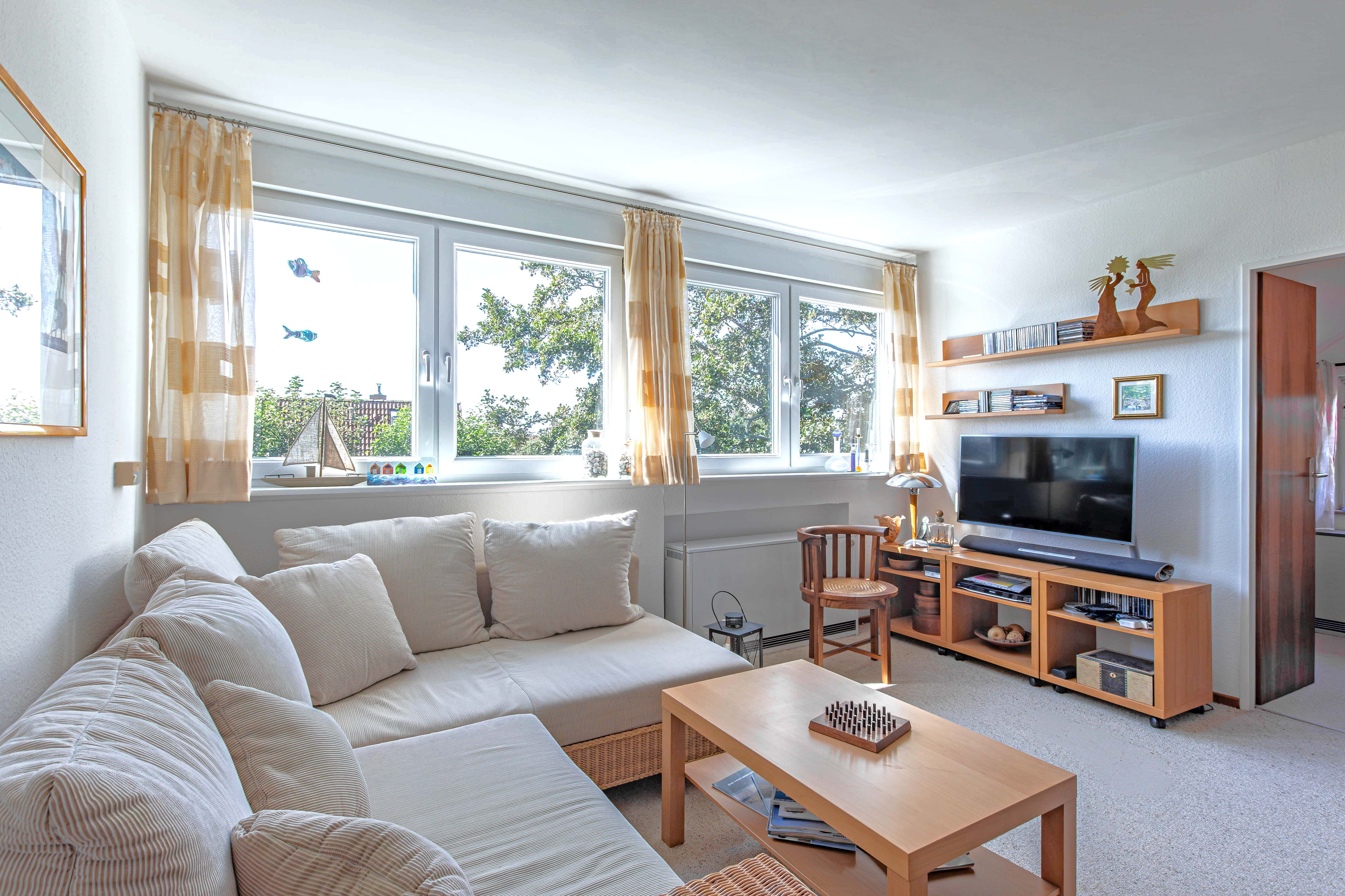 Dachgeschosswohnung auf Borkum – kompakter Erst- oder Zweitwohnsitz mit Balkon