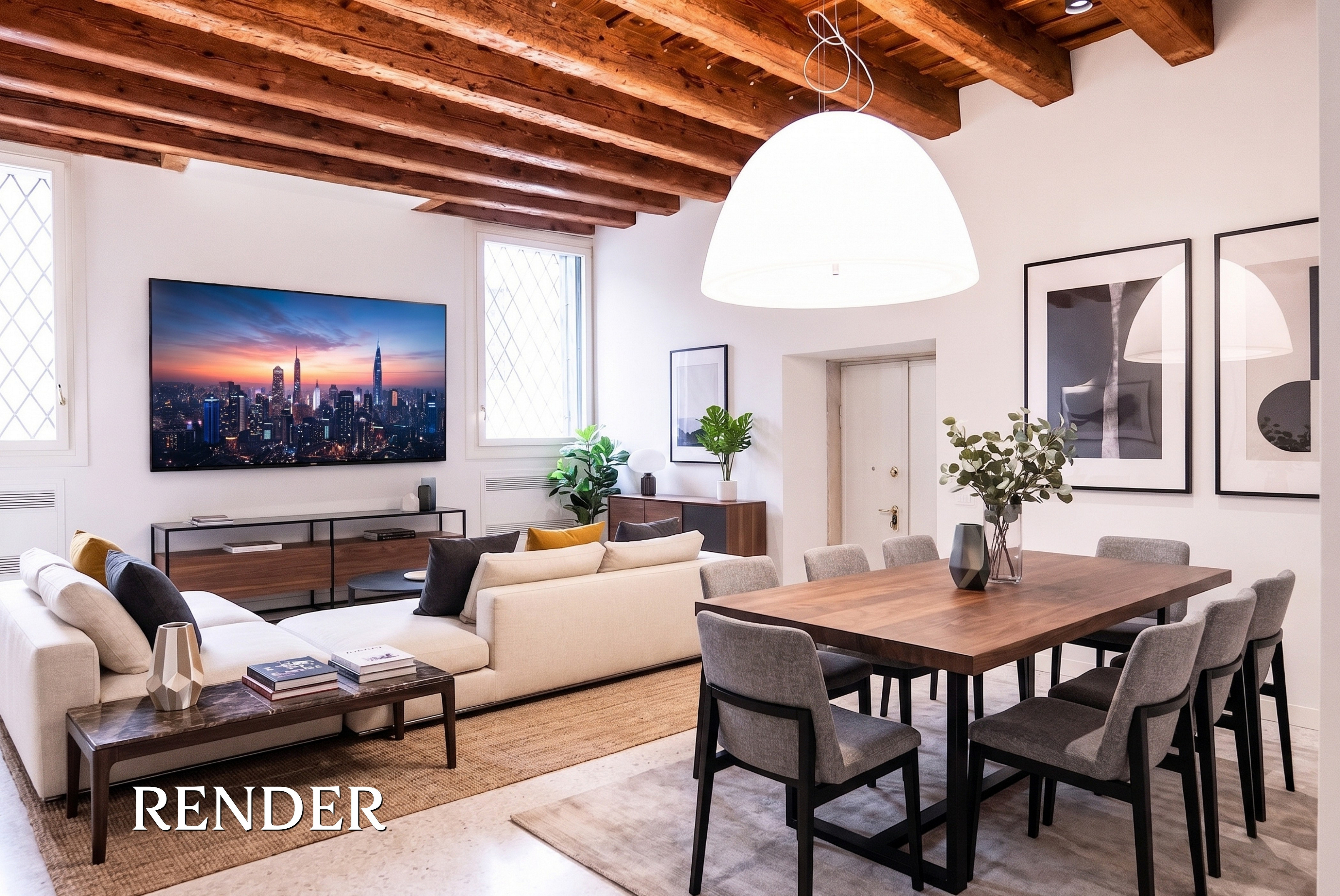 Un rifugio elegante tra le contrade di Vicenza