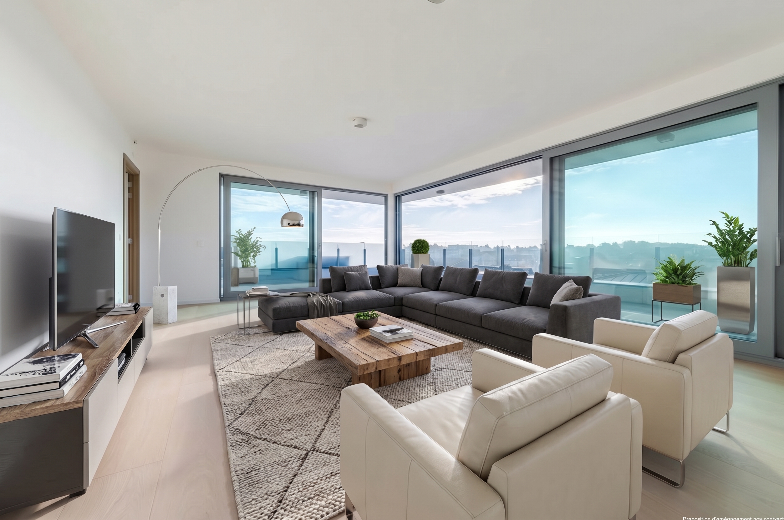 Splendid new penthouse in the heart of Braine-l'Alleud
