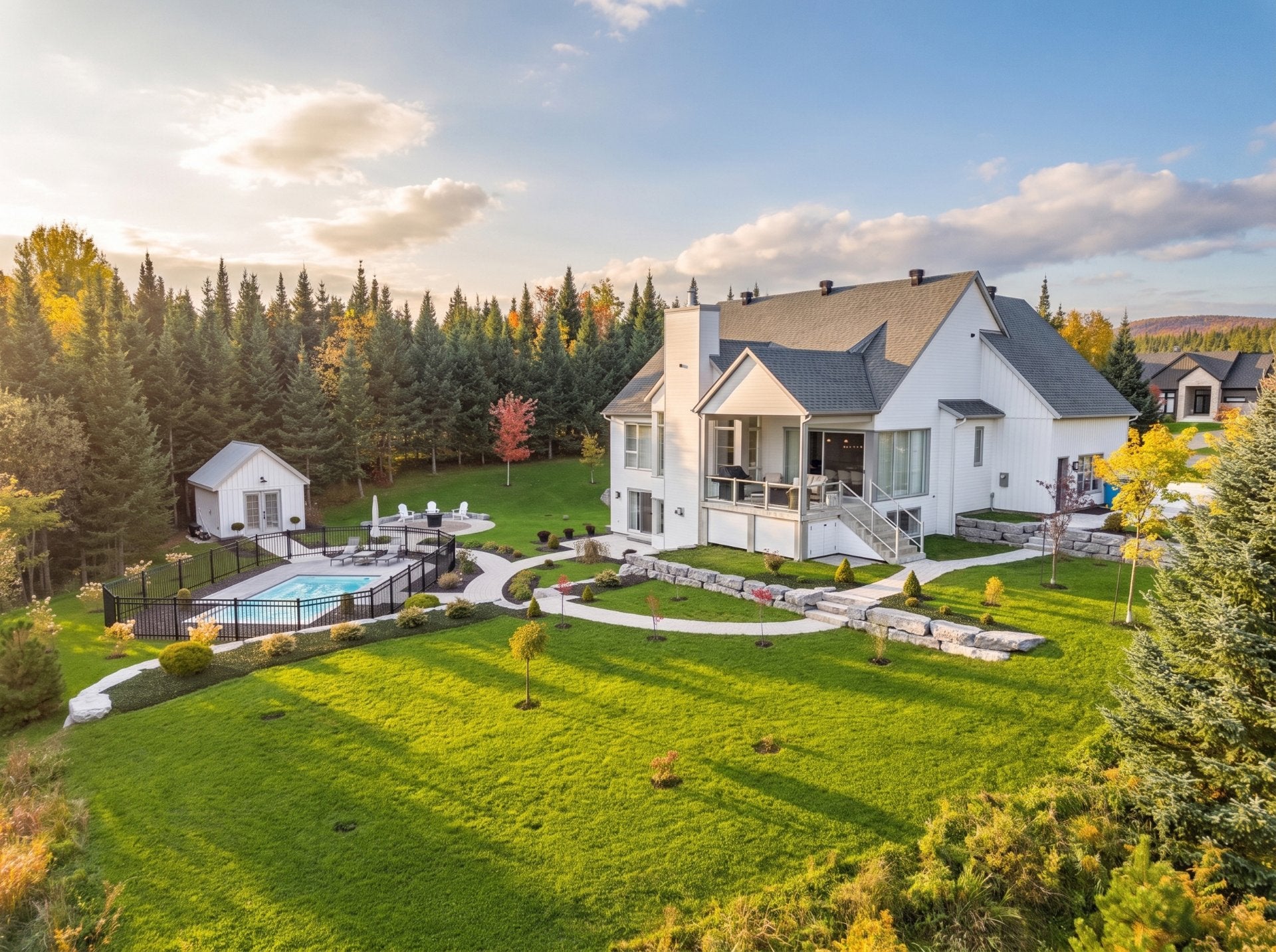 Exceptional contemporary farmhouse