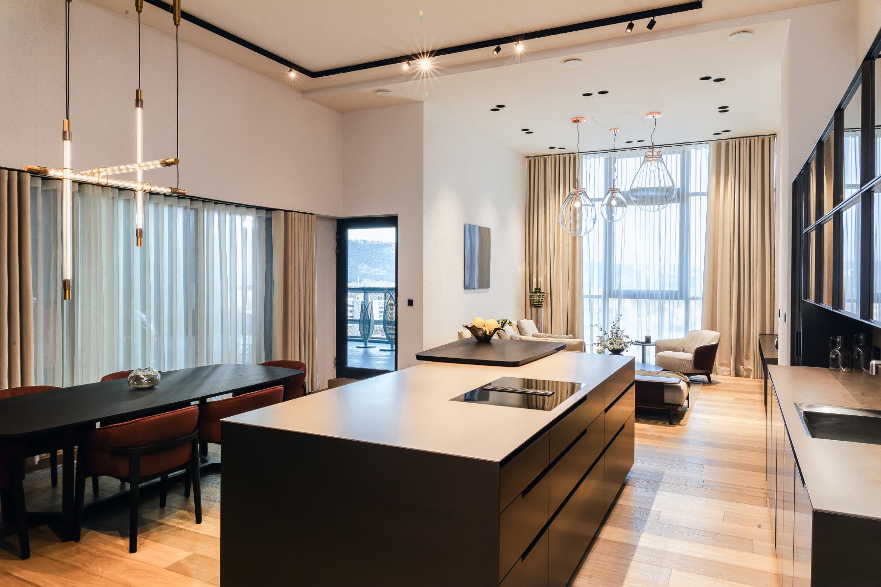 Casa Poliform - a designer loft with an Italian signature and ceilings up to 4.5 m
