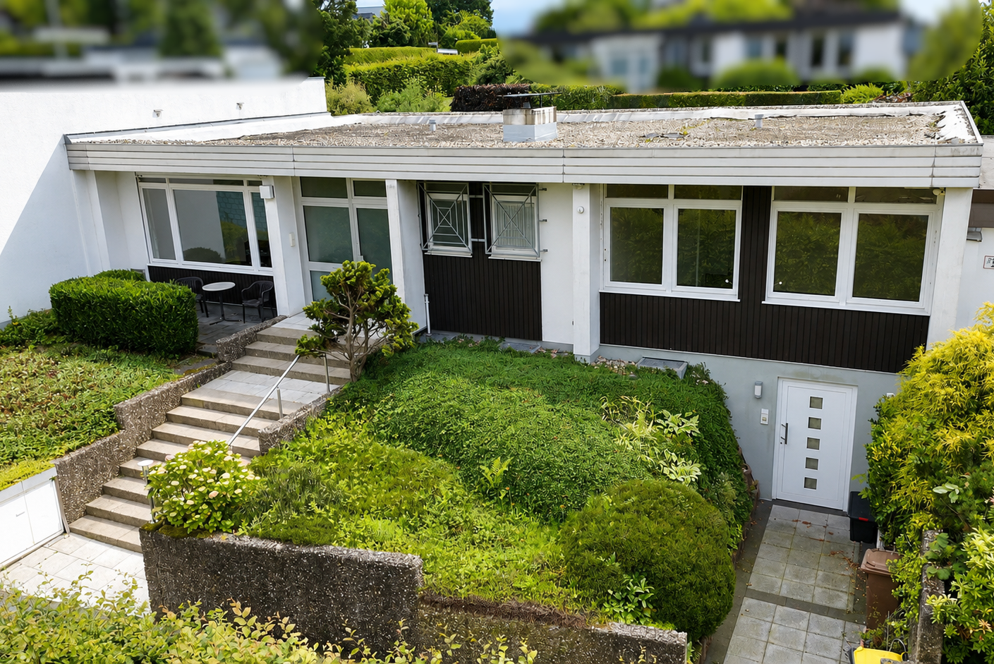 Seltene Gelegenheit in Metzkausen – Reihenbungalow mit Südgarten und Garage