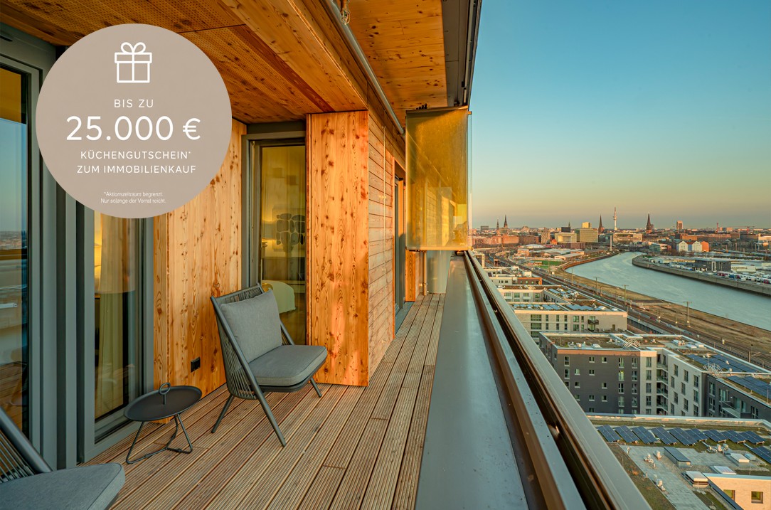 GUTSCHEIN ON TOP* Wohnen mit spektakulärem Ausblick