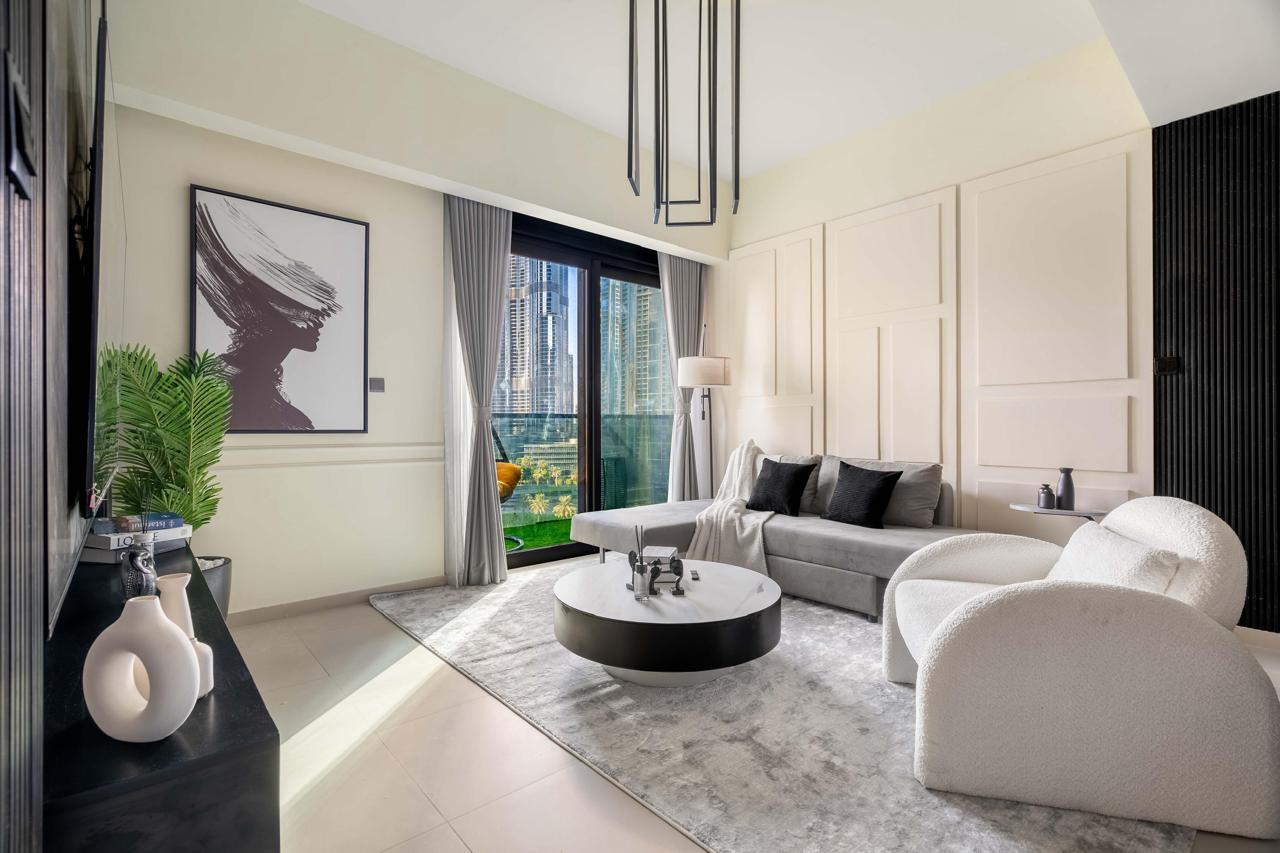 Burj Khalifa View | Fully Furnished | Vacant Soon