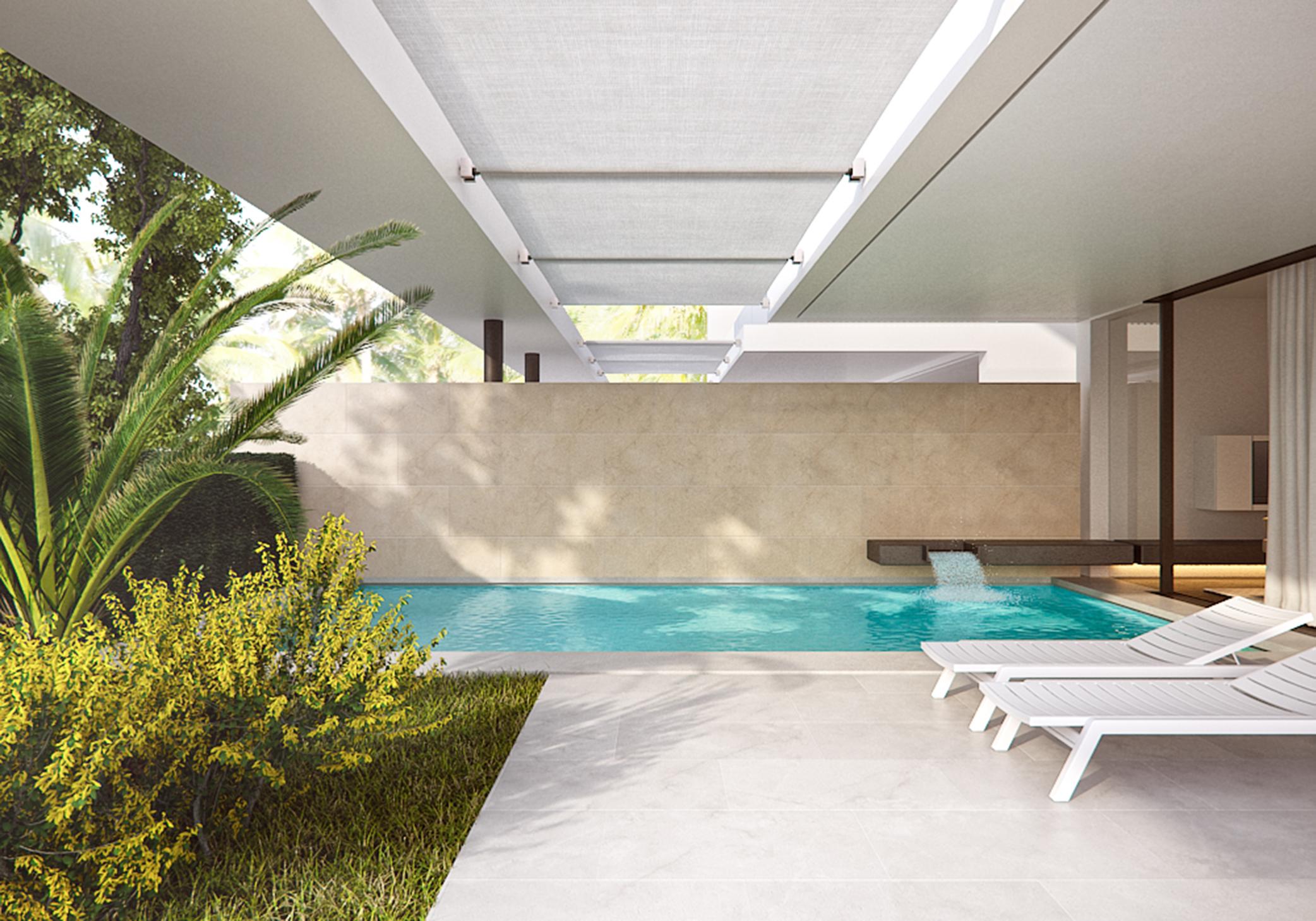 Exceptional 3 bedroom residence with private garden & pool in Voula