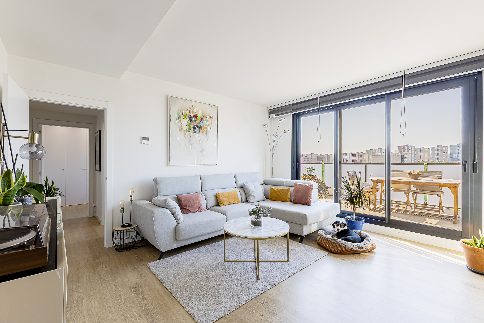 Penthouse with large terrace and optional parking in Central L'Hospitalet