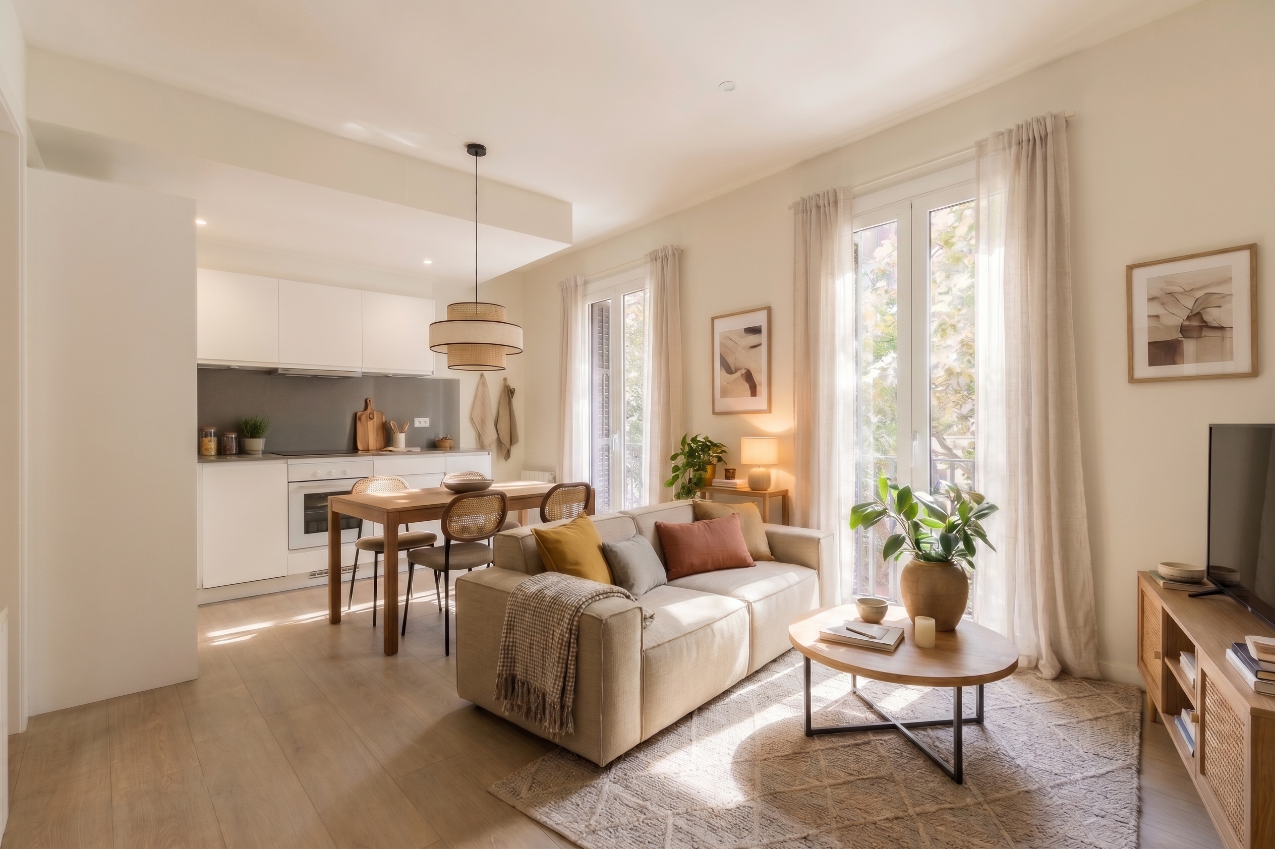 Stylish apartment on Rambla del Poblenou