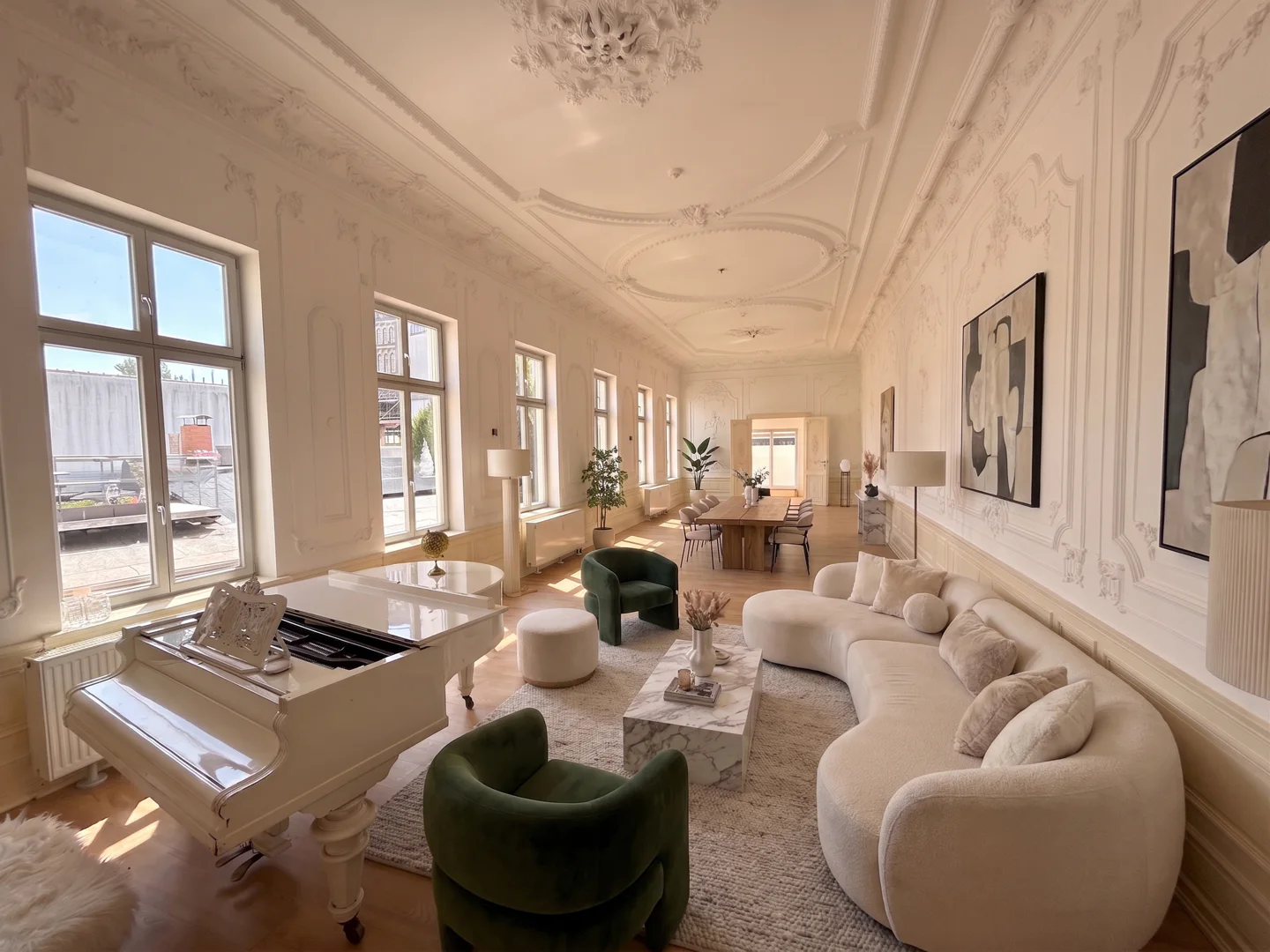 Ein Saal, der einen zur Ruhe bringt: der Spiegelsaal in der Stralsunder Altstadt - Foto 2