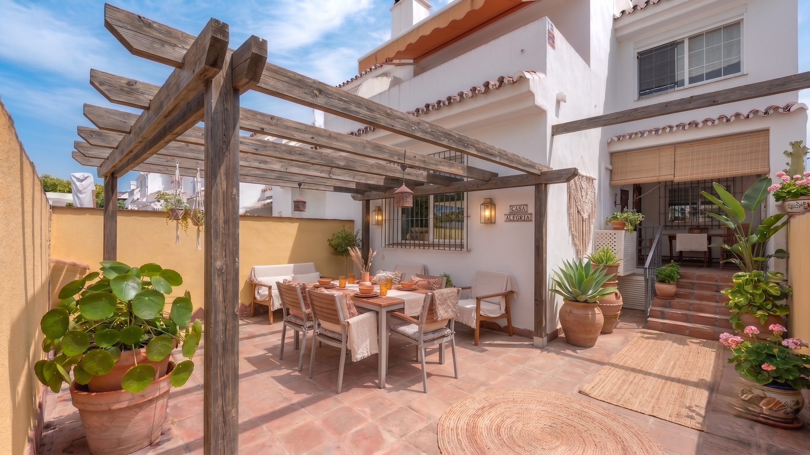 Townhouse in San Pedro Beach in Las Petunias