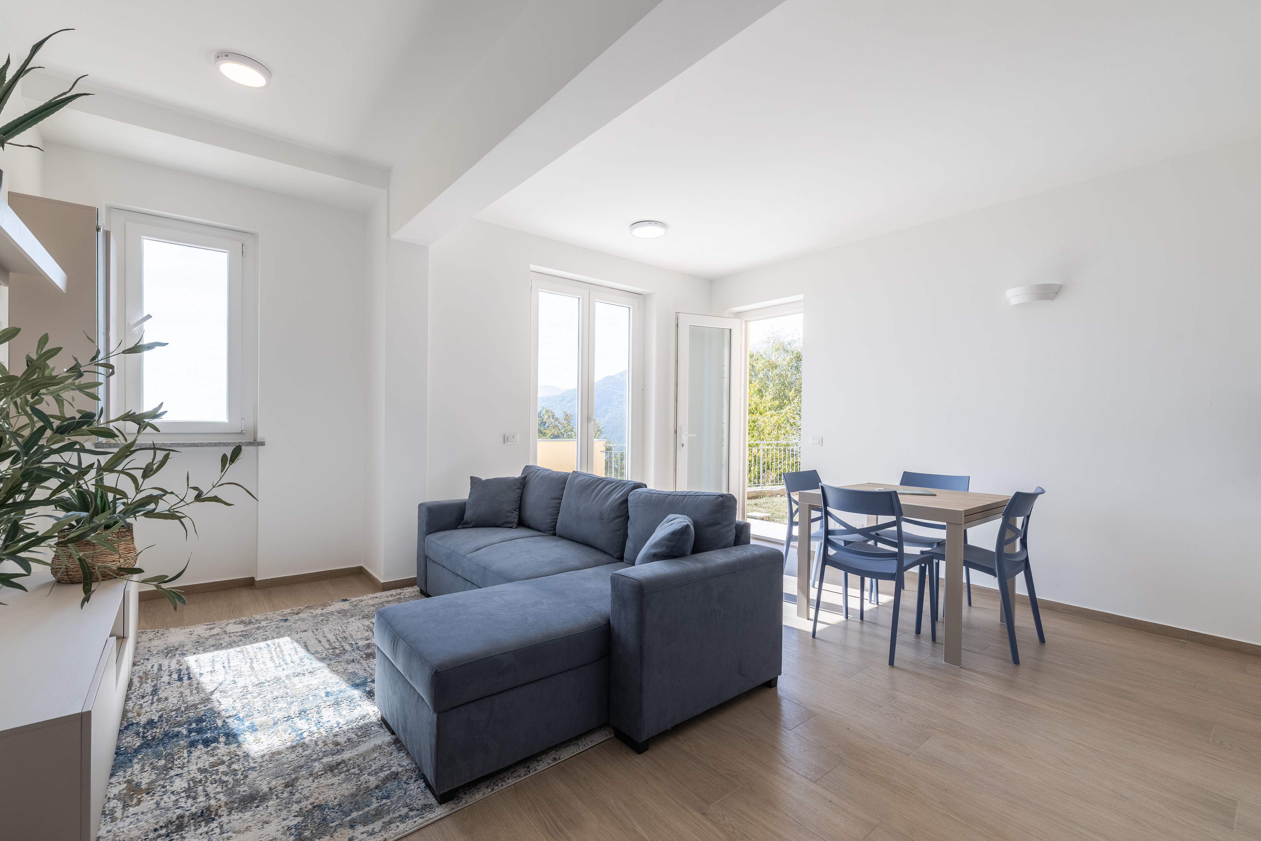 The exclusivity of a private residence with a panoramic terrace