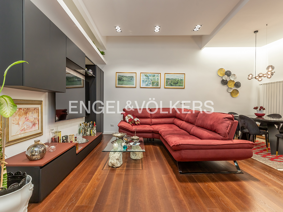 Finely renovated apartment 
in Frascati
