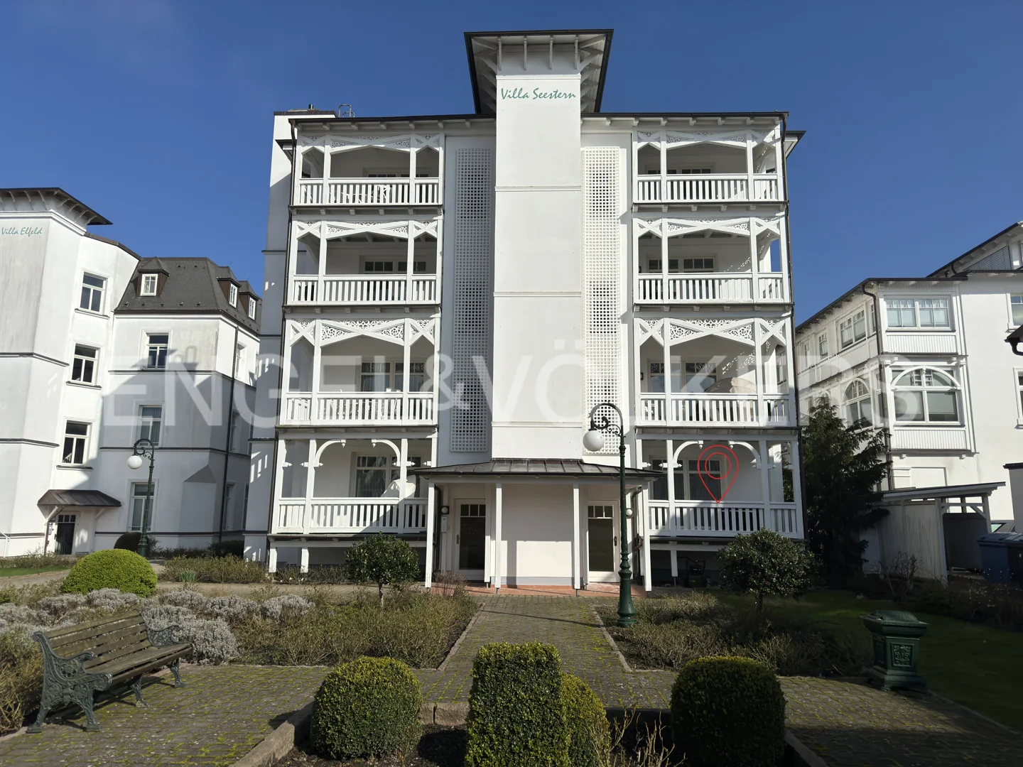 Direkte Strandlage - Eigentumswohnung mit zwei Balkonen im Ostseebad Binz