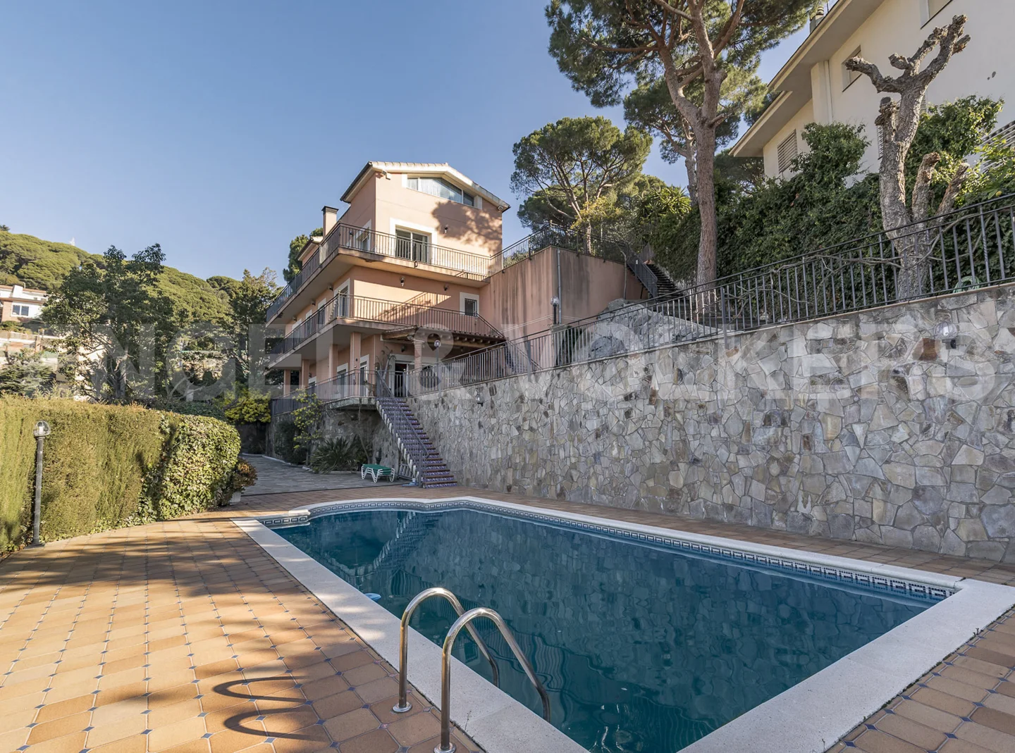 Casa amb vistes panoràmiques piscina