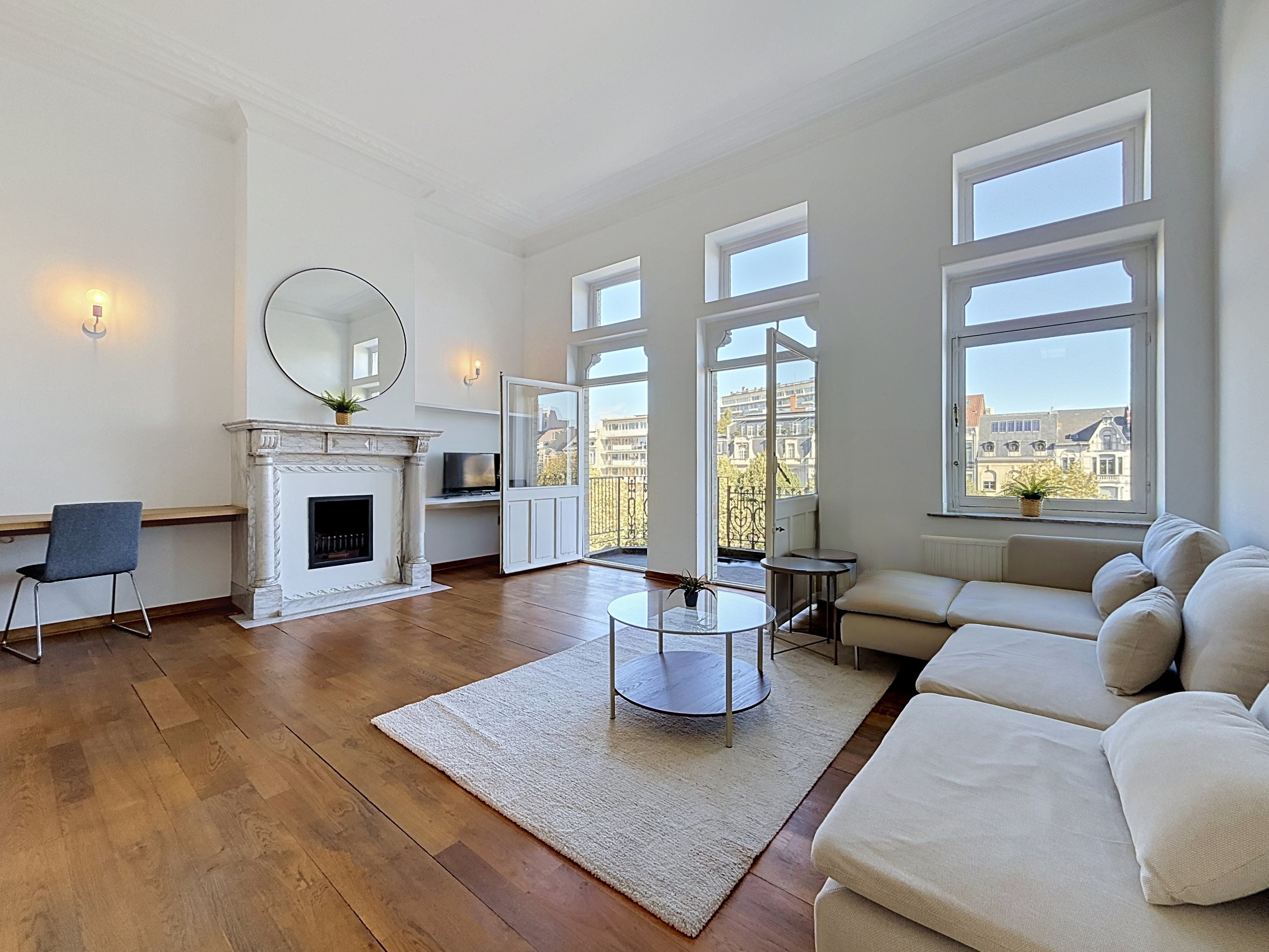 Magnifique duplex meublé 2 ch. + mezzanine – terrasses
