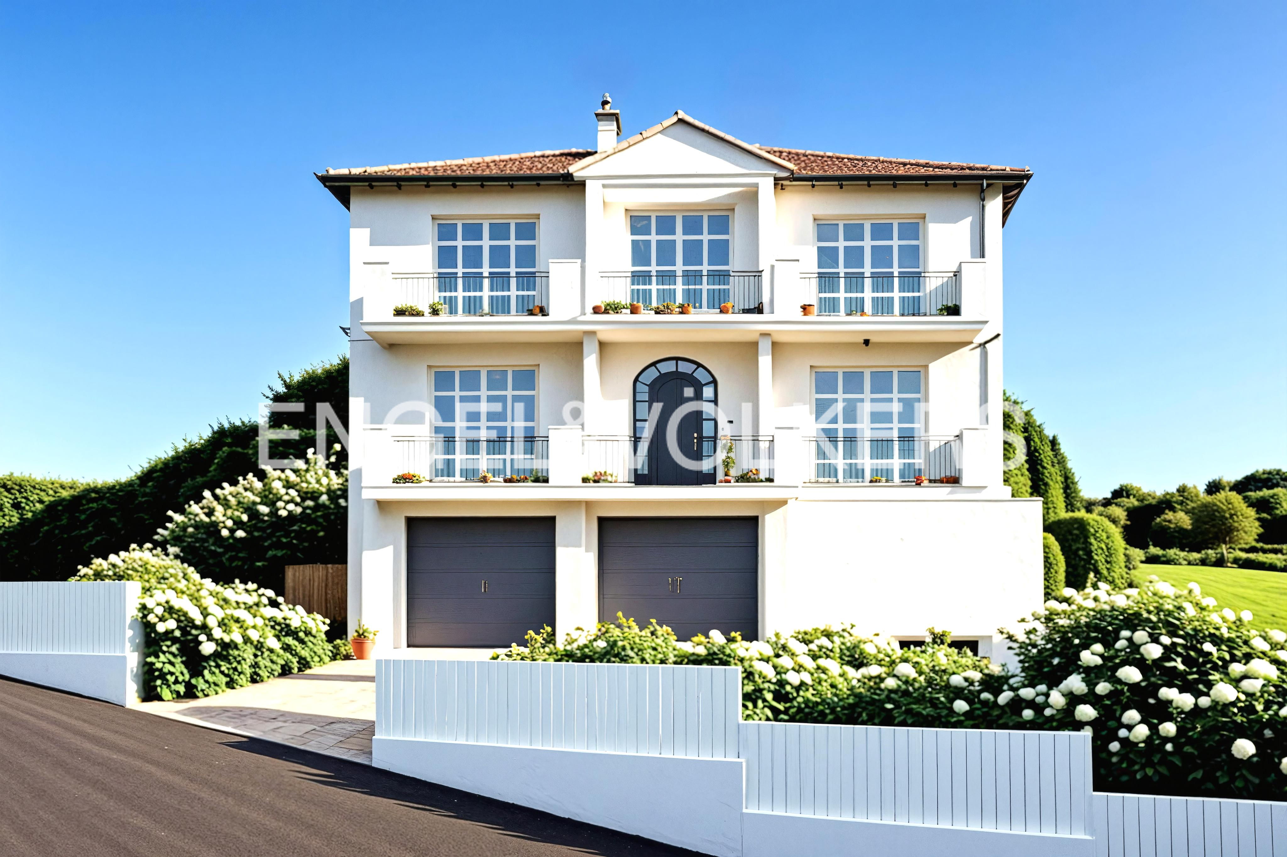 Oasis view on the edge of the Mount of Olives in Klosterneuburg – Living with a view of the vineyards