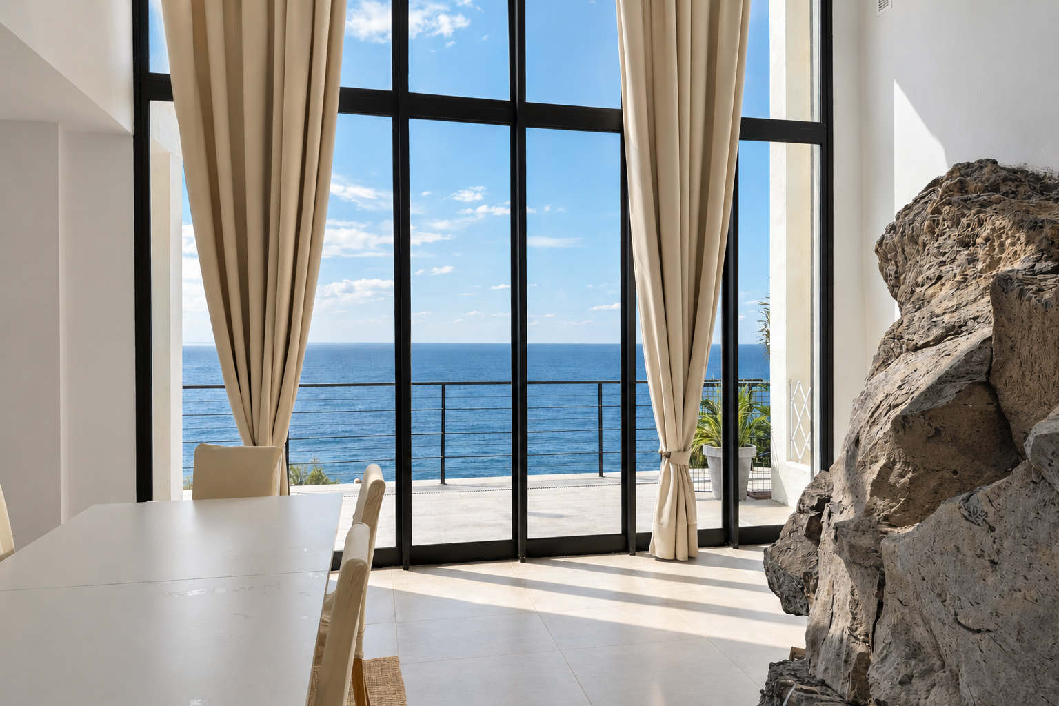 Villa with pool and open ocean views in El Pris, Tacoronte