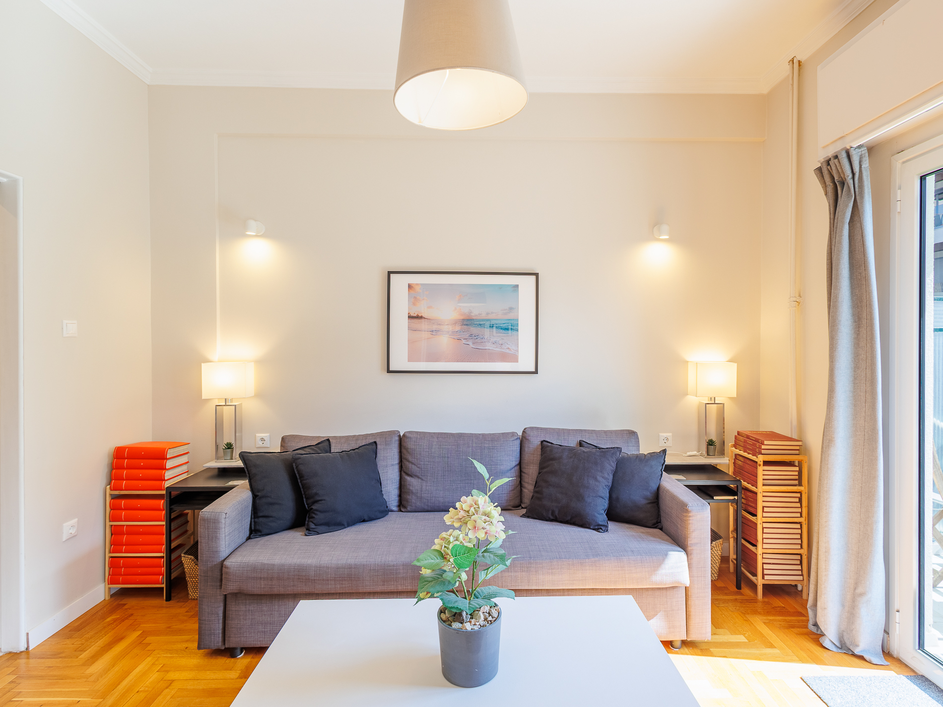 Φωτεινό και επιπλωμένο Airbnb δύο υπνοδωματίων
