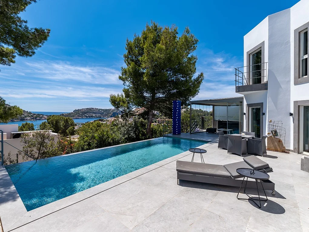 Modern Designer Villa with harbour views in Port Andratx