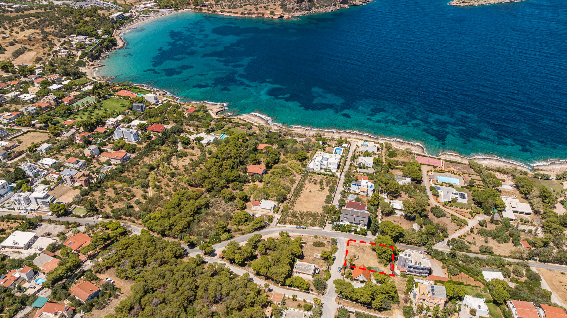 Prime Plot with Sea View in Porto Rafti