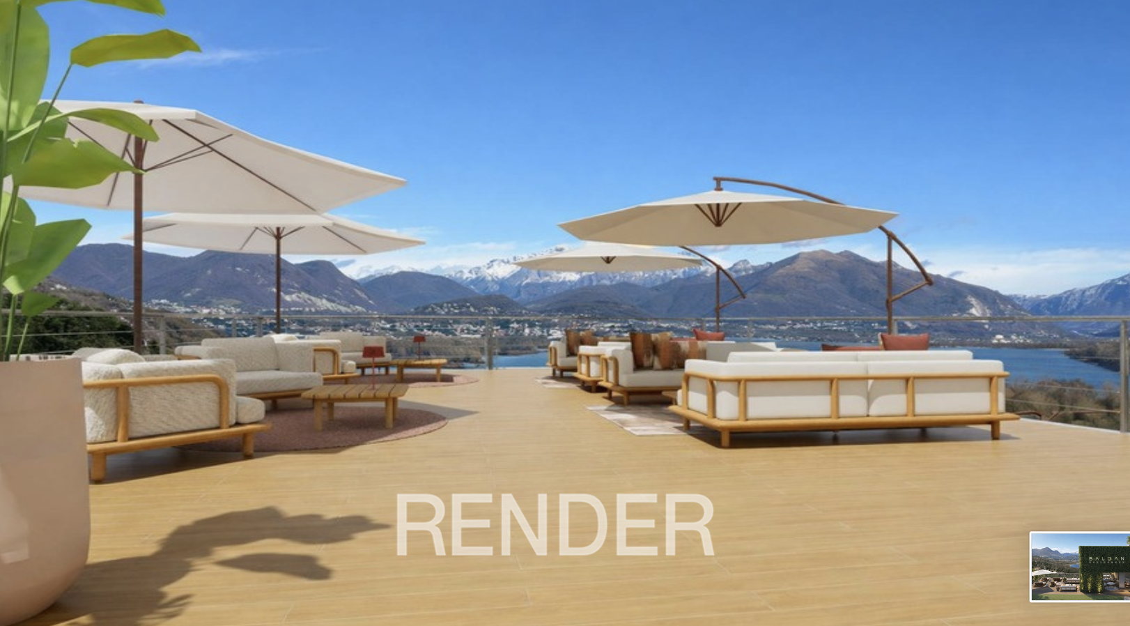 Appartamenti vista Lago in residence esclusivo con zona wellness