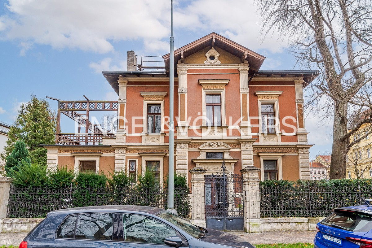 Neo-Renaissance villa of Rudolf Koukola in Bubeneč