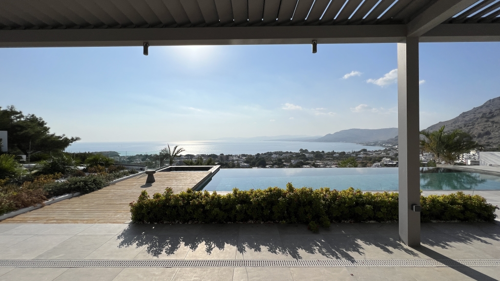 Ultra Modern Sea View Villa with Infinity Pool in Pefkos