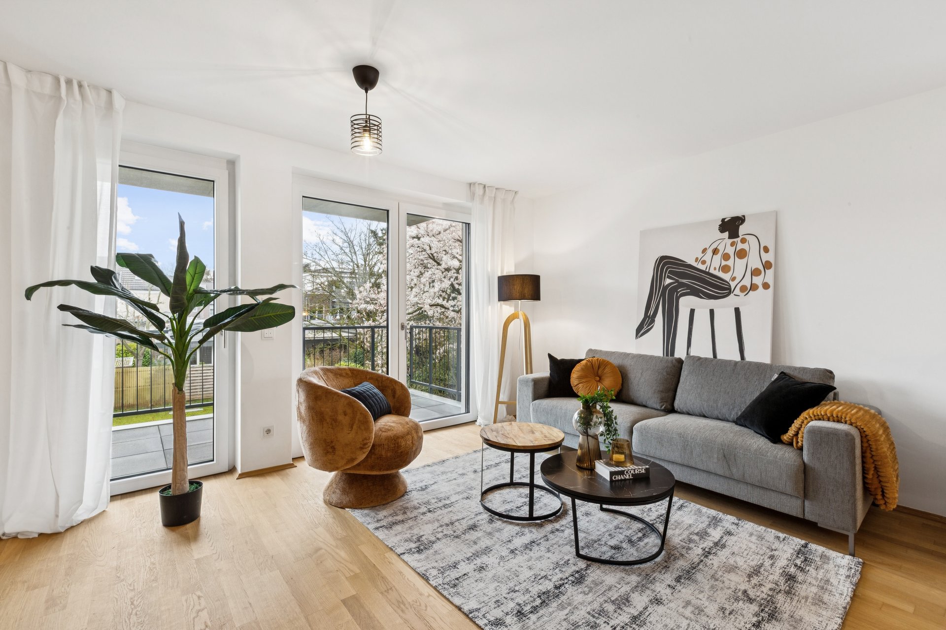 Smart 2-room apartment with a view, in Angermund