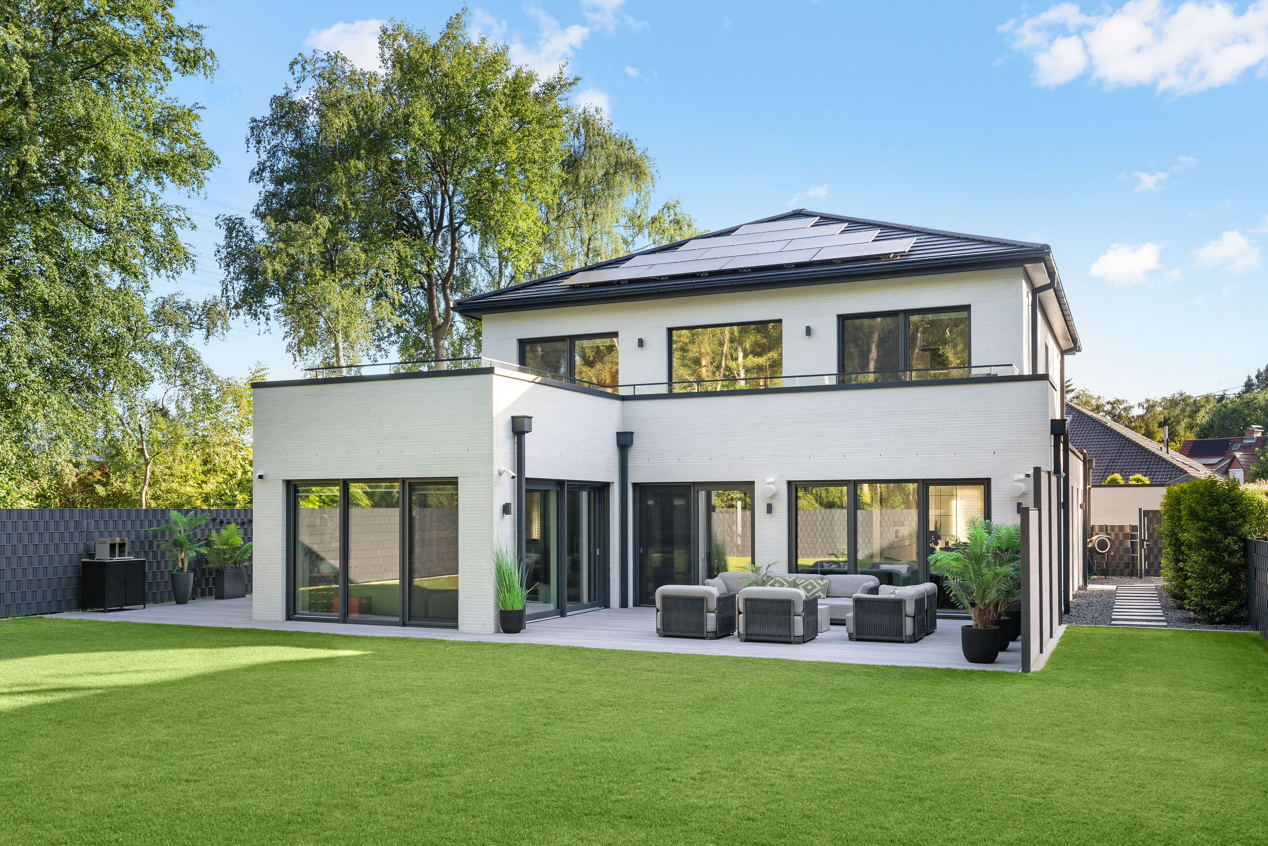 Villa der Luxusklasse: Wohnen, wo Hamburg atmet