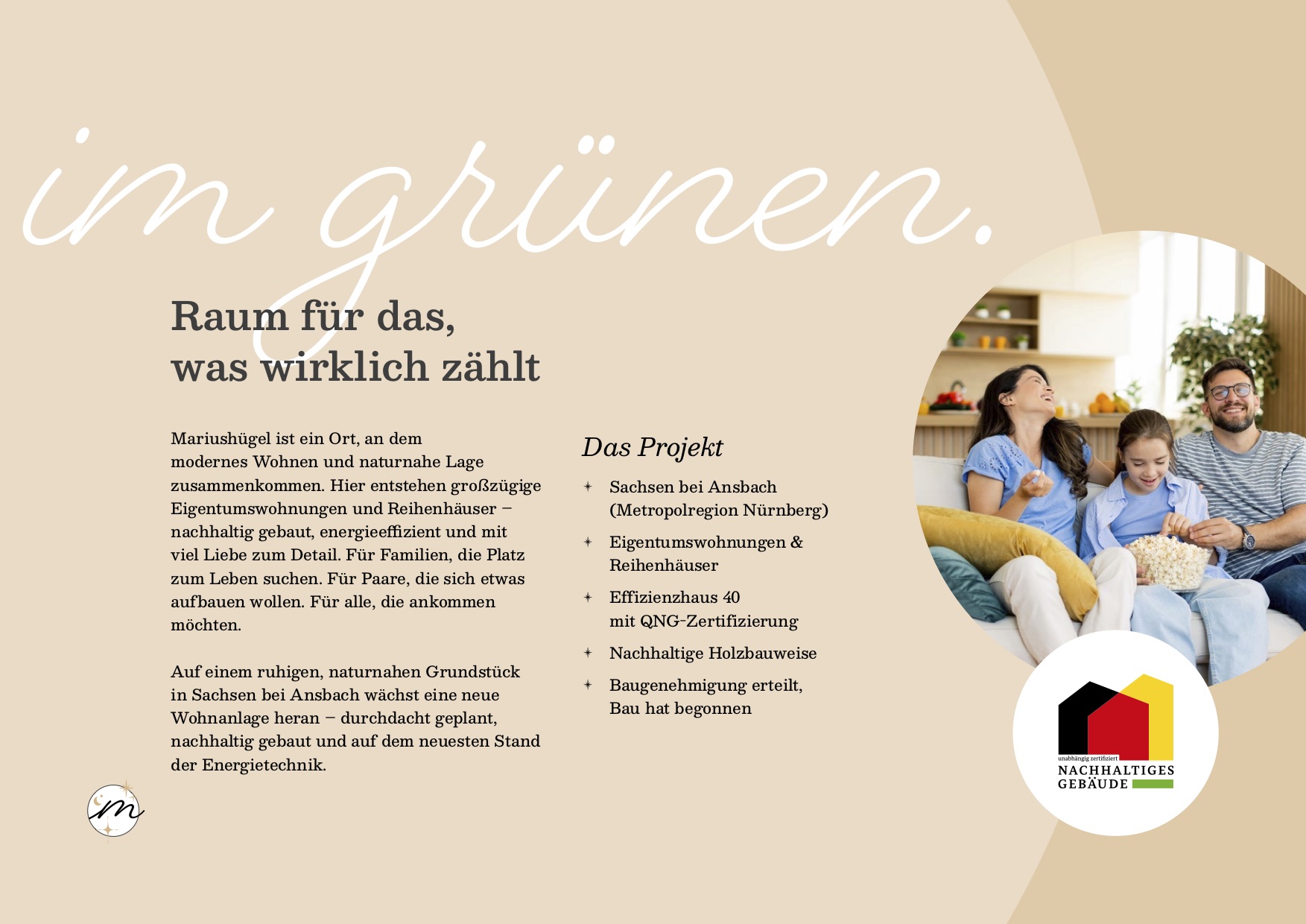 Neubauprojekt Mariushügel - Moderne Eigentumswohnungen
