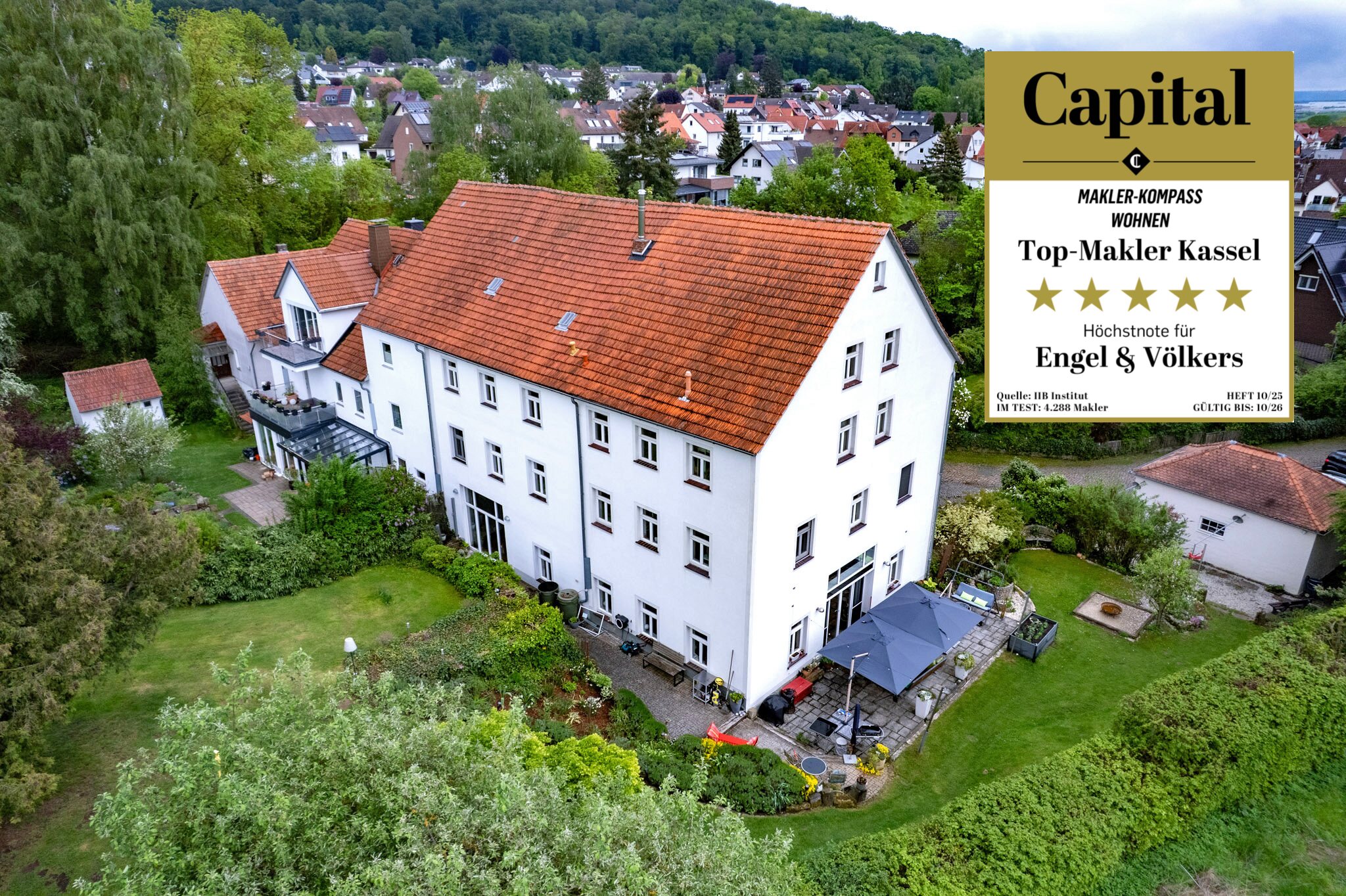Historische Wassermühle mit exklusivem Parkanwesen