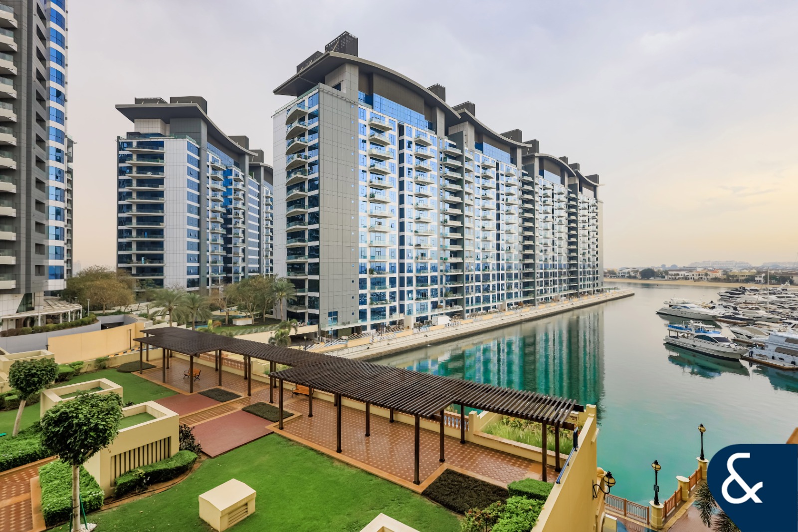 Double Balconies | Community and  Marina View | Unfurnished