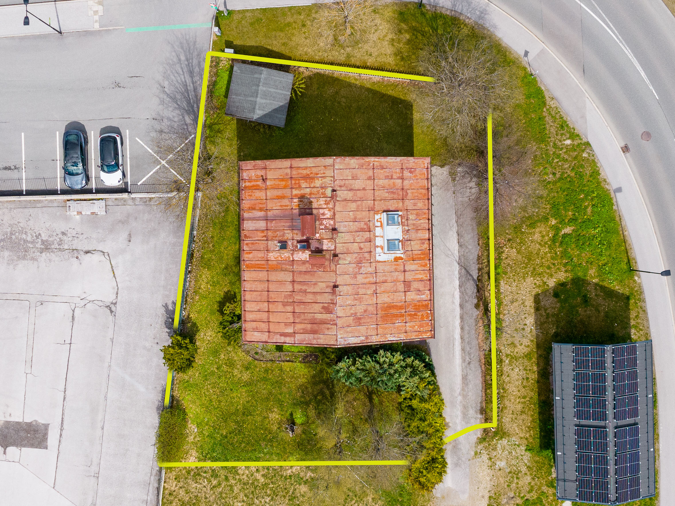 Central plot with existing building for sale in the middle of Seefeld