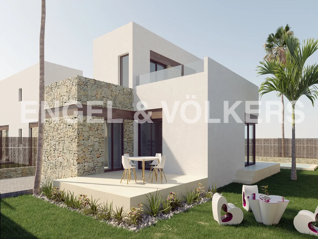 New build project of modern detached villas