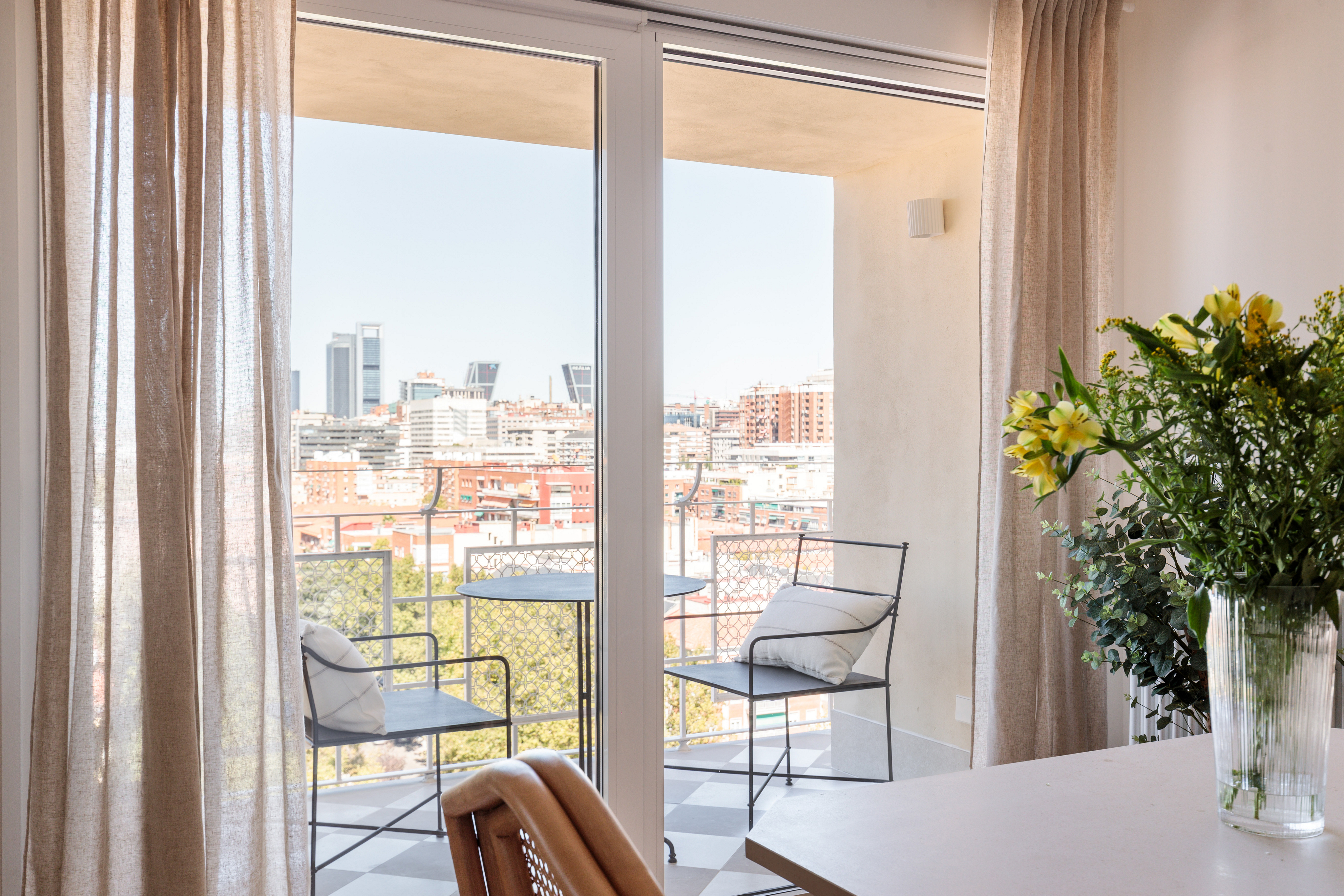 Light, high ceilings, and designer renovation—your next home.