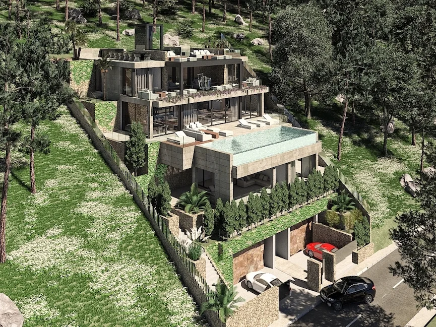 Repräsentative Villa mit herrlichem Meerblick in Canyamel