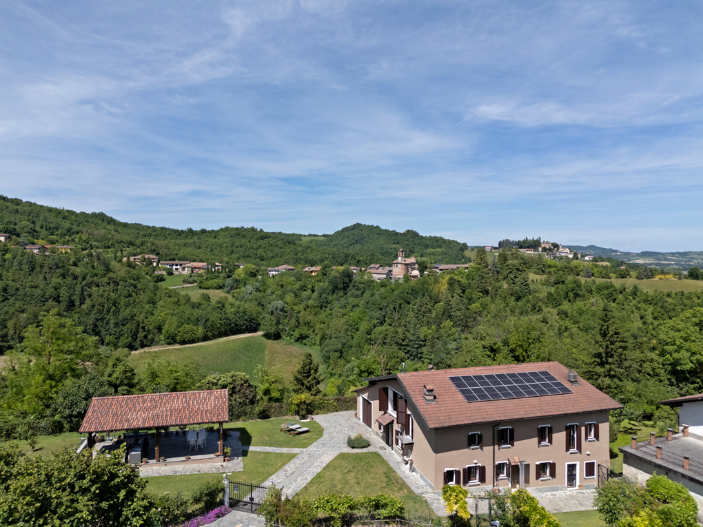 Casale indipendente A++ con giardino e panorama