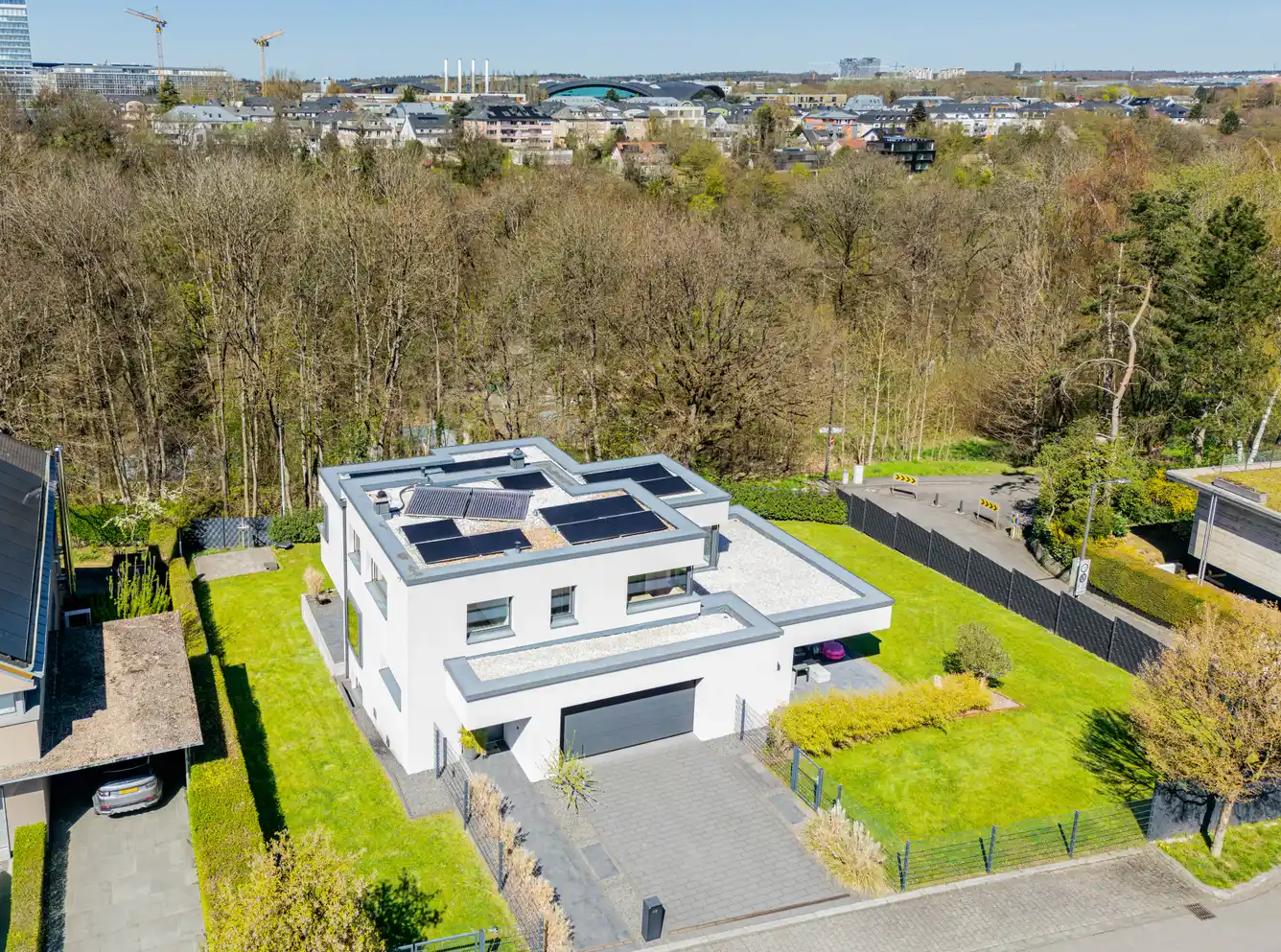 Maison d’architect avec vue panoramique dans le quartier d’exception de Fetschenhaff