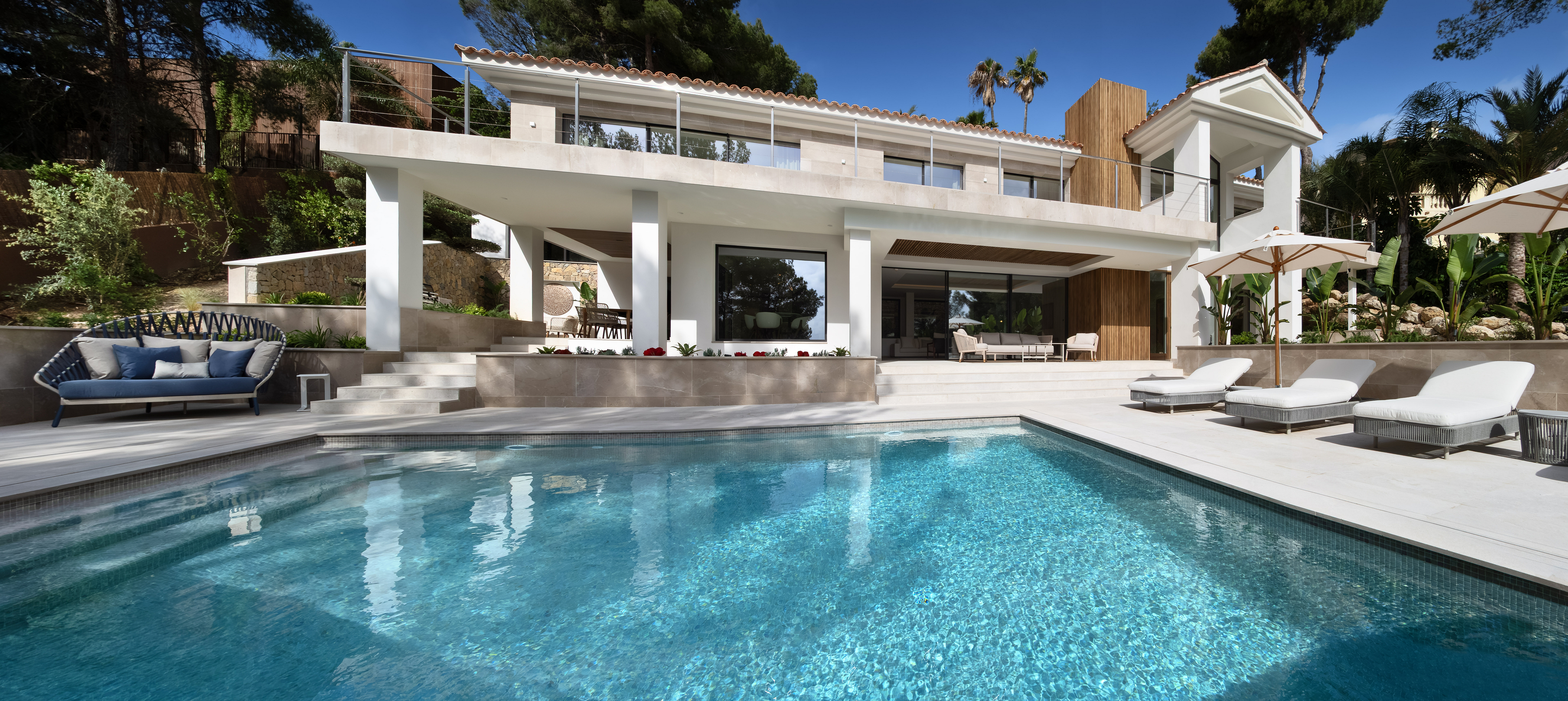 Spacious villa in tranquil location