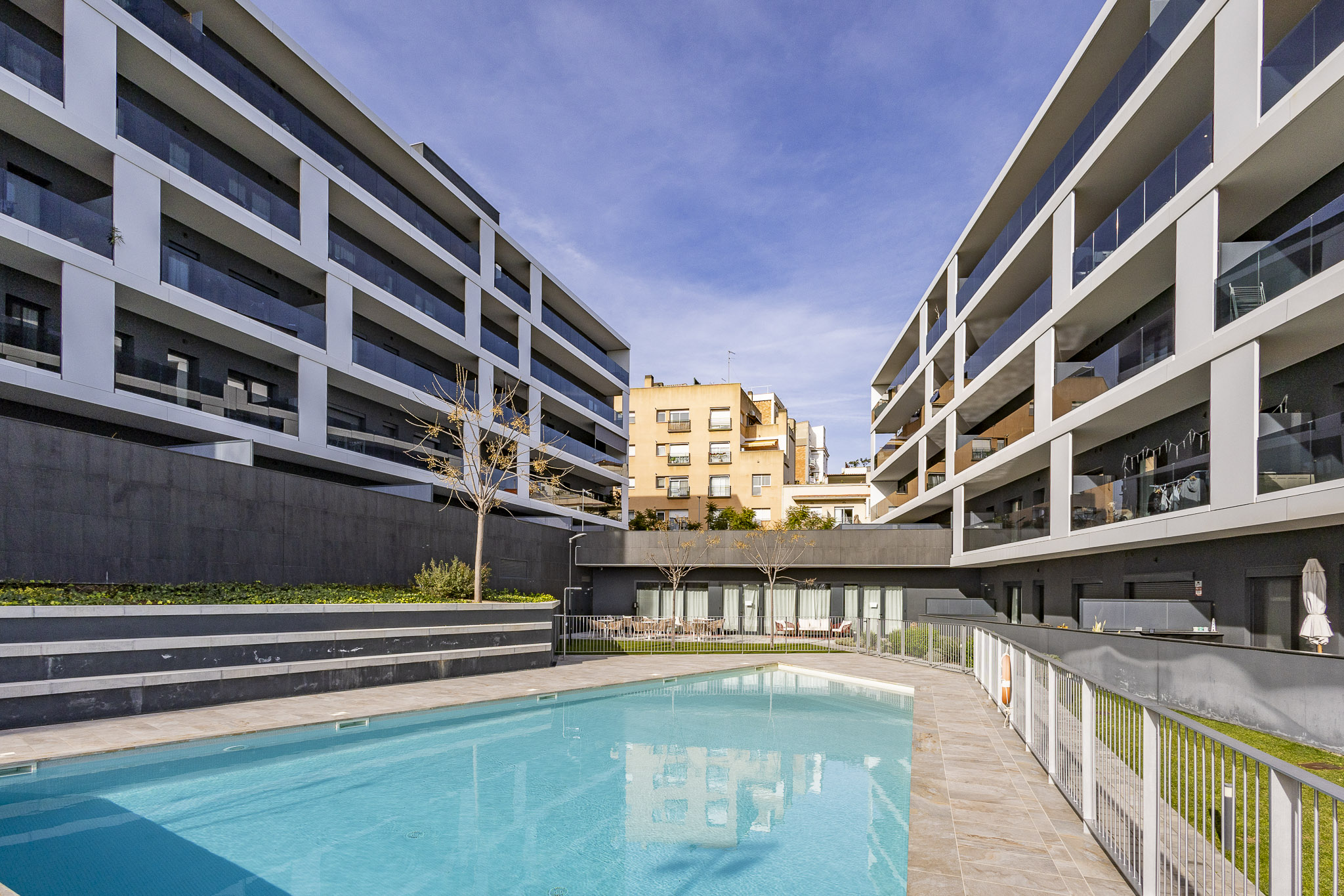 Fantastic apartment with a terrace in a new building with exclusive common areas