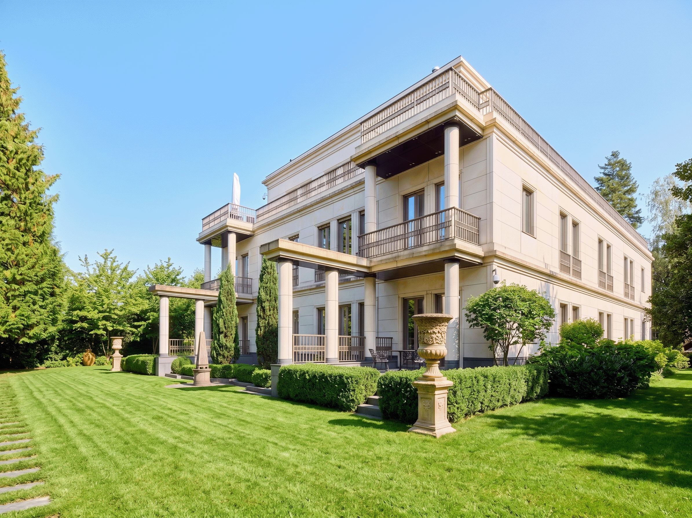 Exklusive Vierzimmerwohnung                                                mit Spa und Concierge                       im Herzen von Grunewald